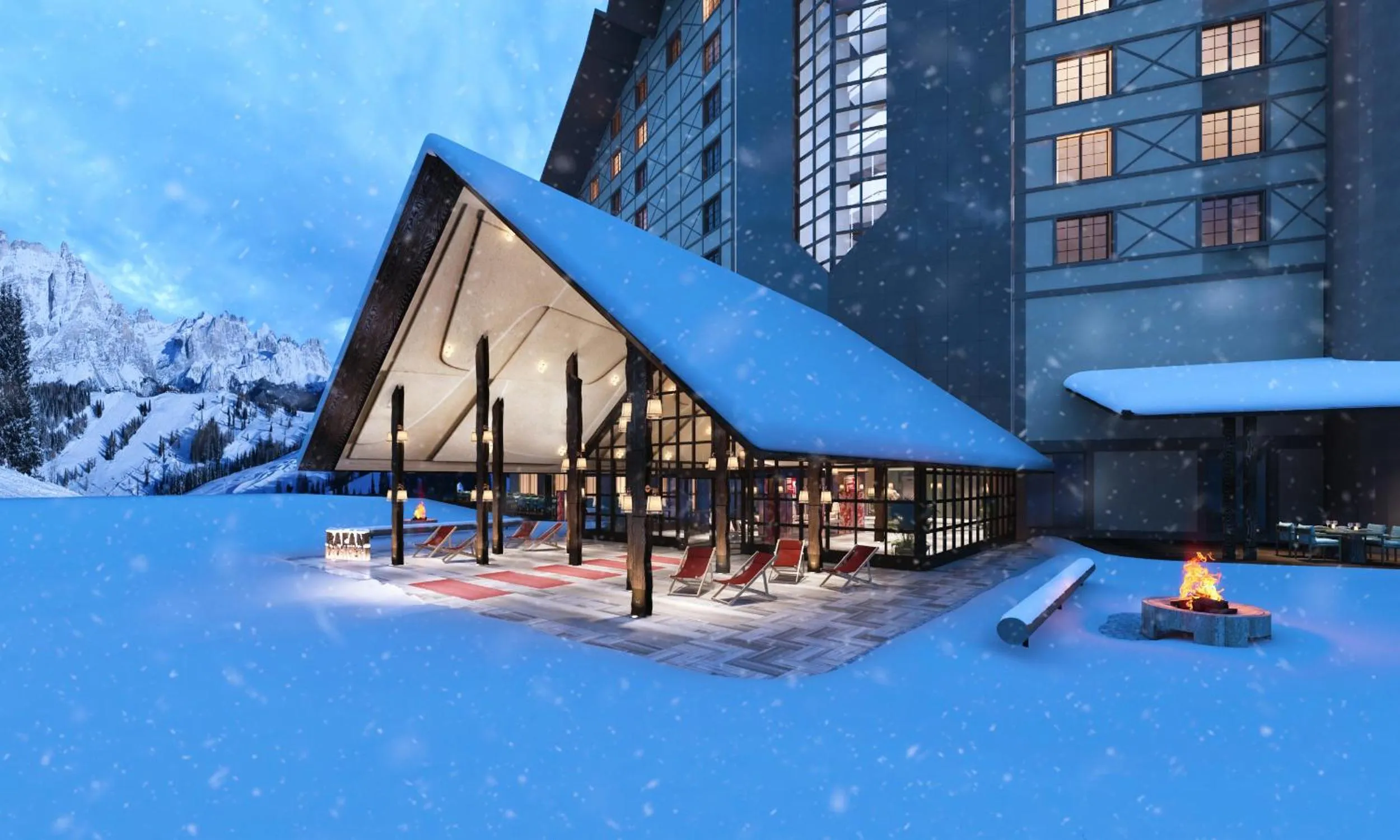 Facade/entrance in Polat Palandöken