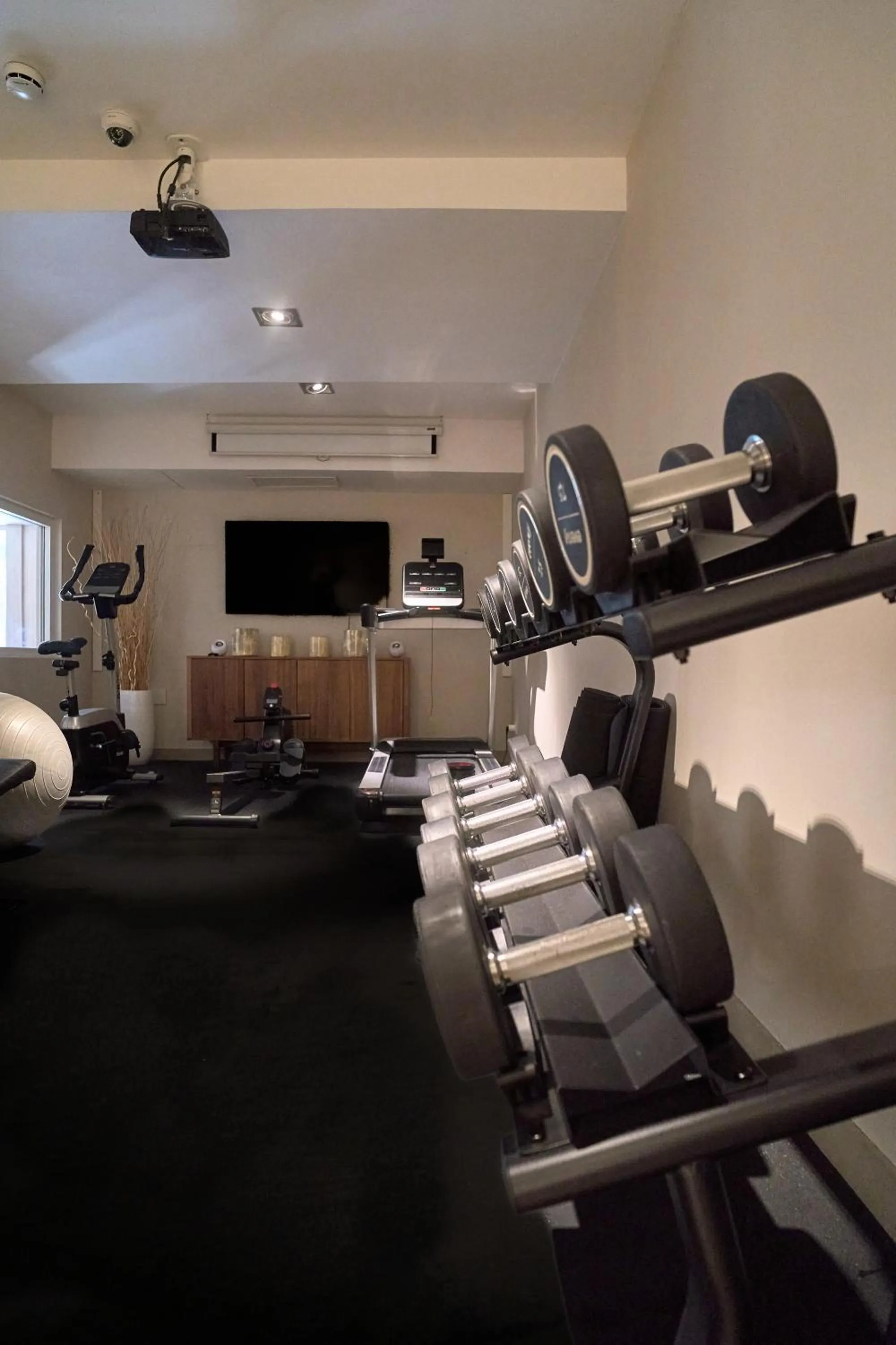 Fitness centre/facilities in Hotel Omnium
