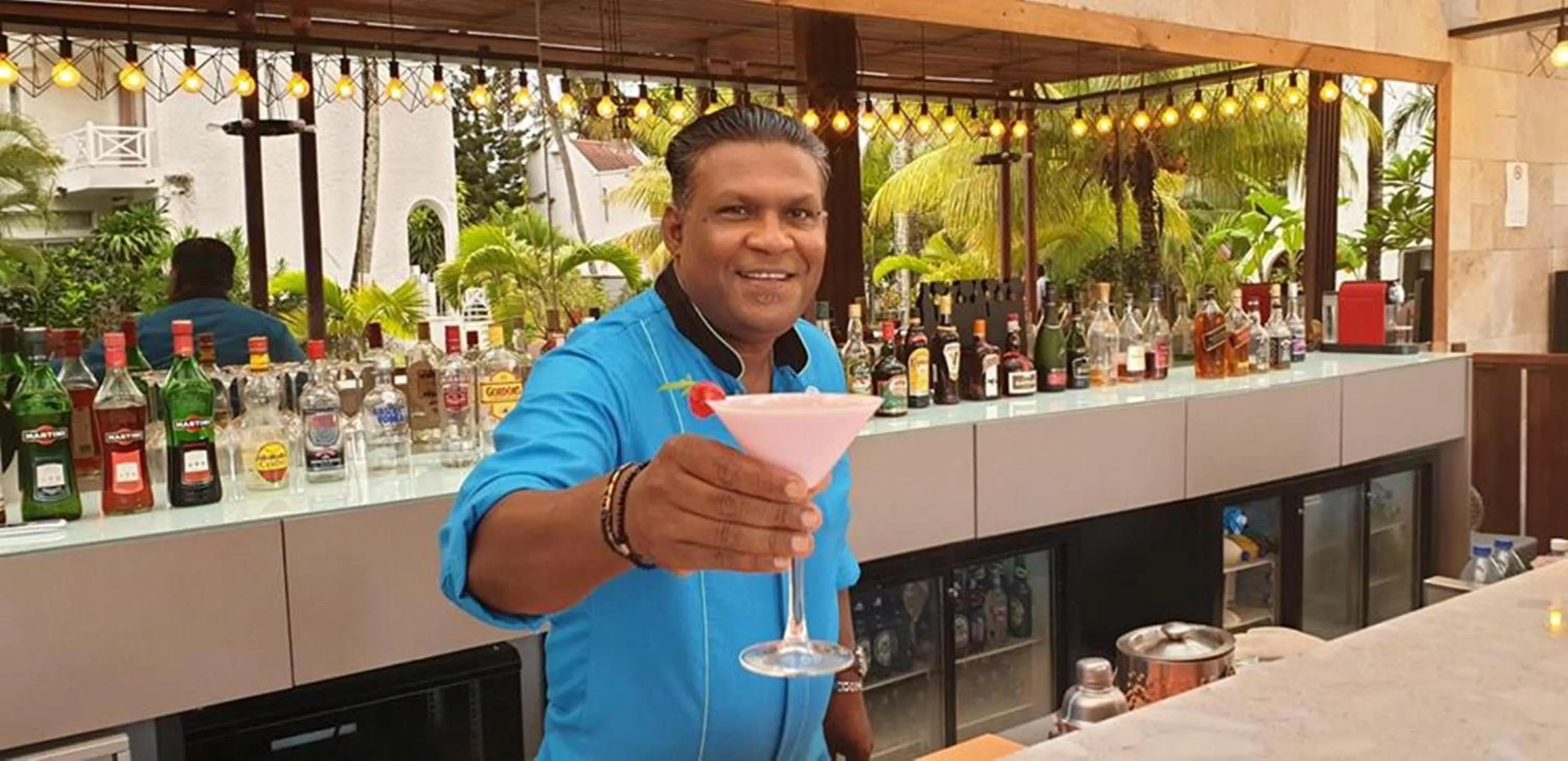 Staff in Ocean Villas Apart Hotel