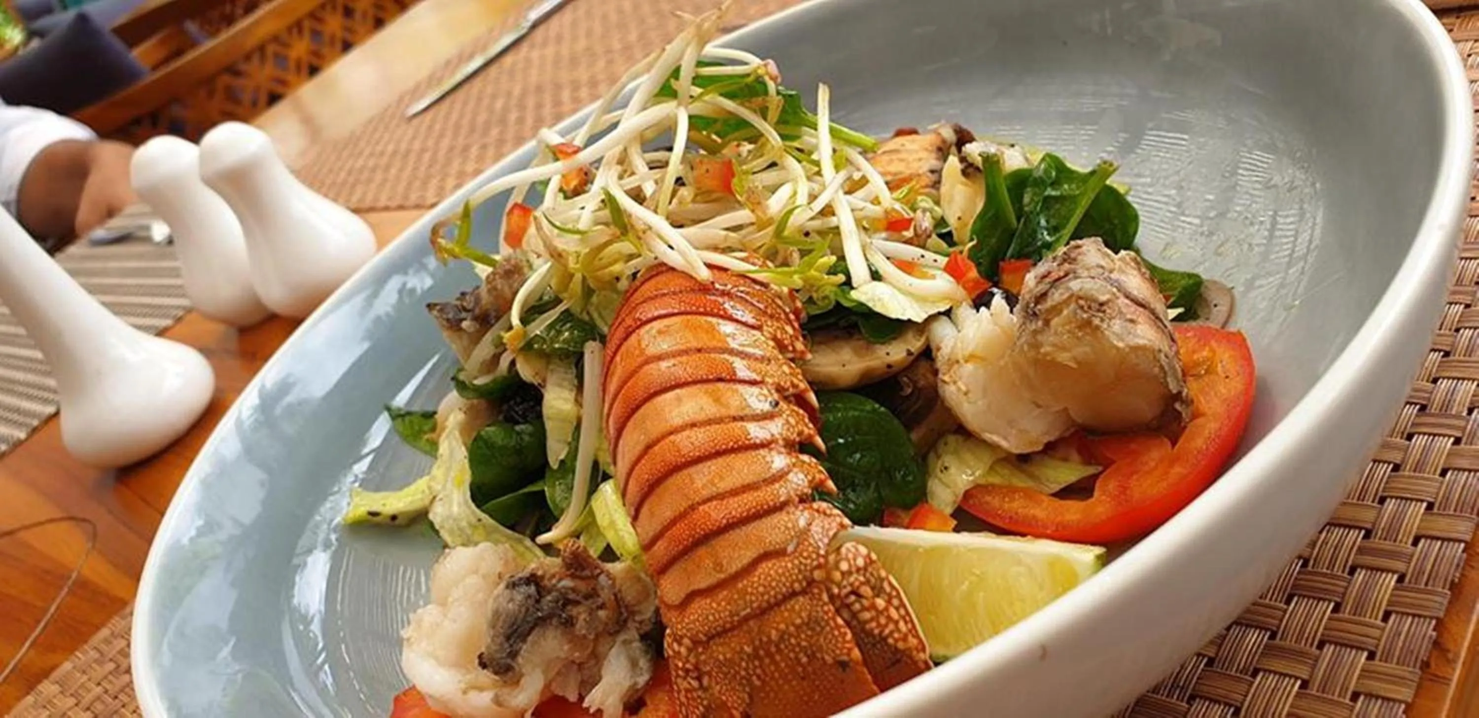 Food close-up in Ocean Villas Apart Hotel