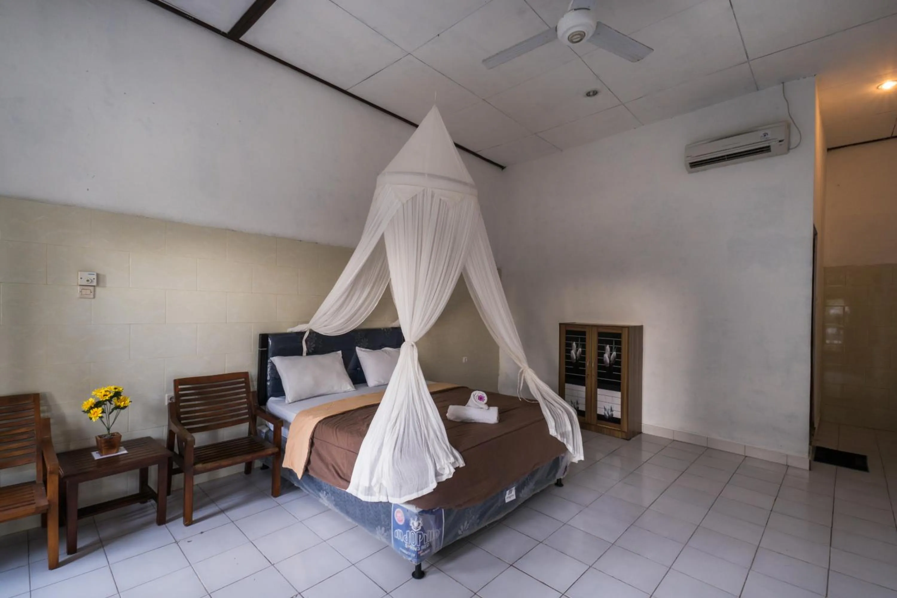 Bed in Kusuma Abiakta Sea Side Lembongan