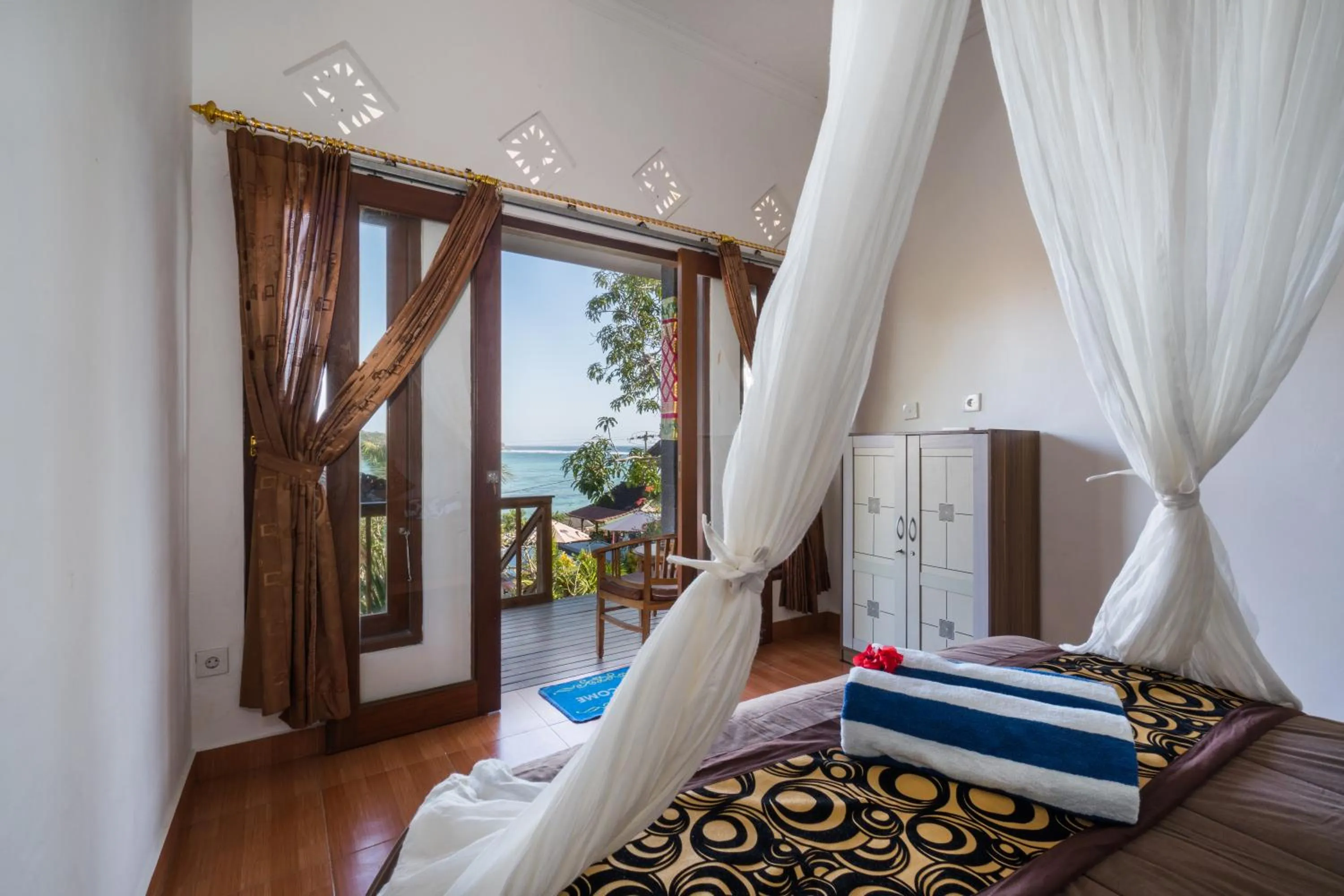 Bed in Kusuma Abiakta Sea Side Lembongan