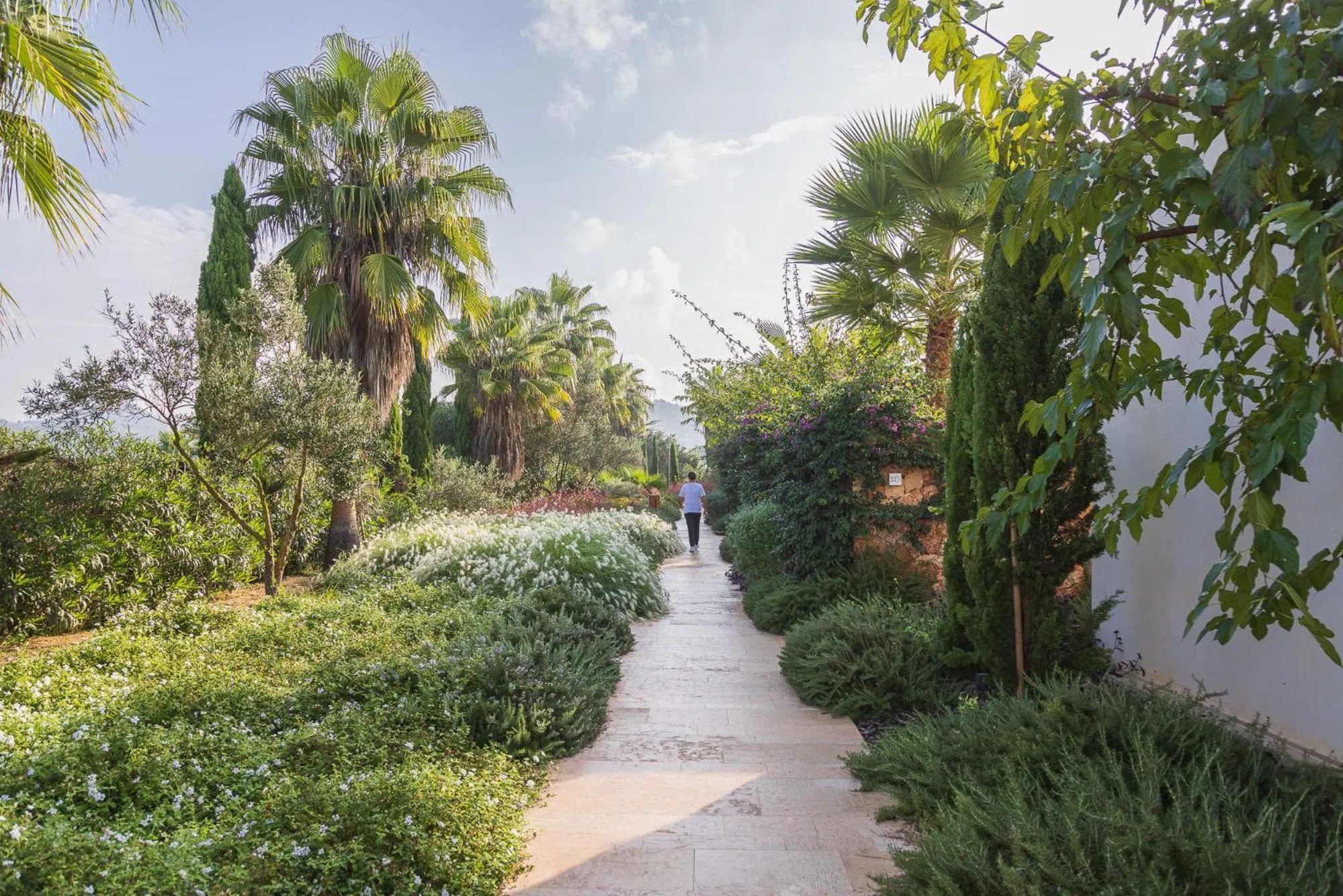 Garden in Hotel Rural Xereca