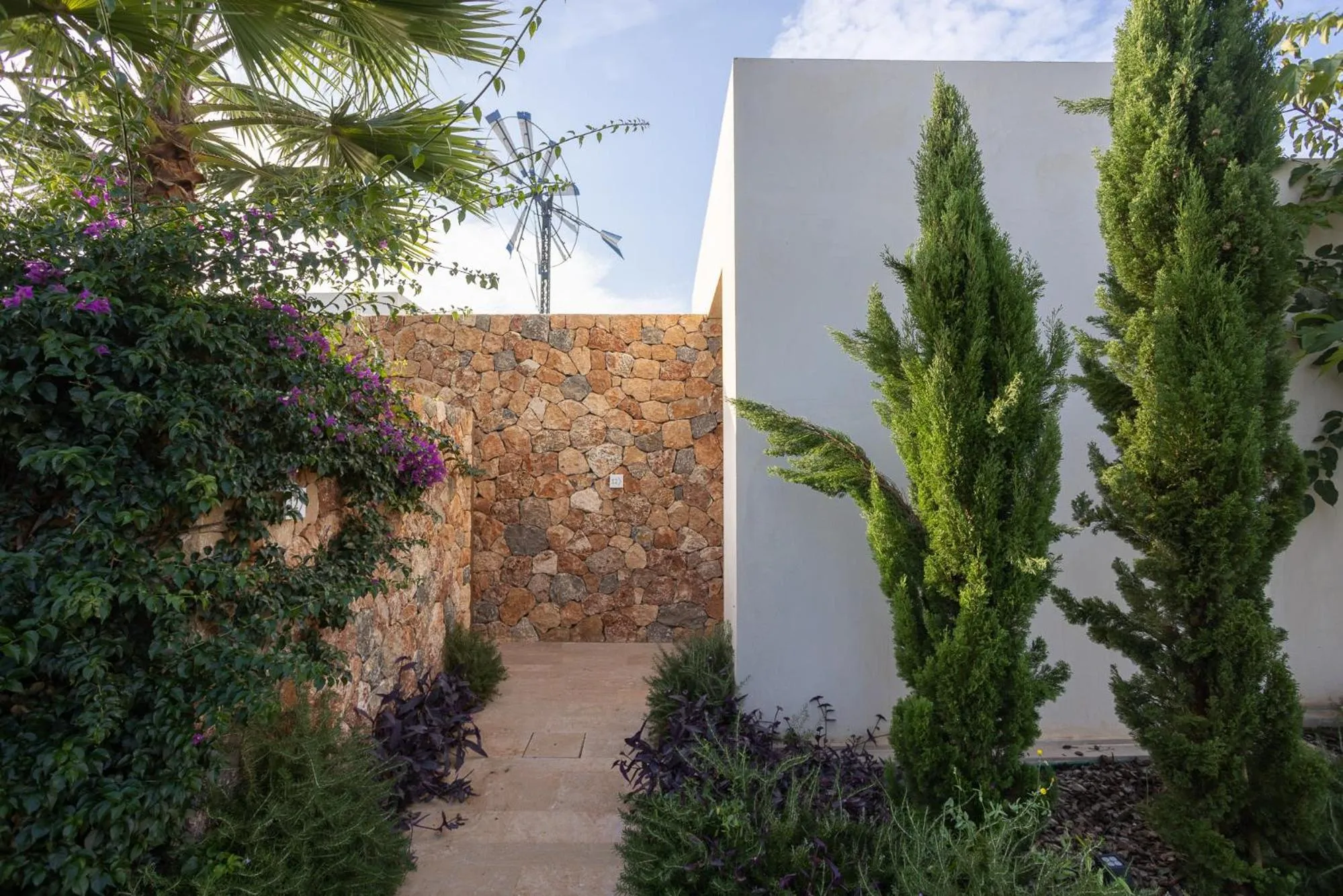 Decorative detail in Hotel Rural Xereca