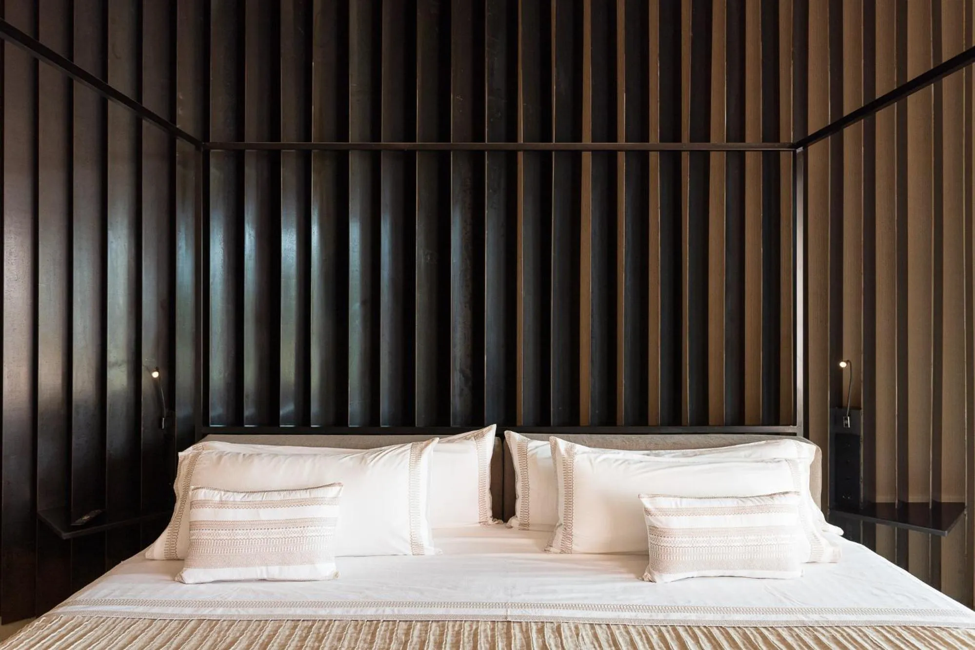 Decorative detail, Bed in Hotel Rural Xereca