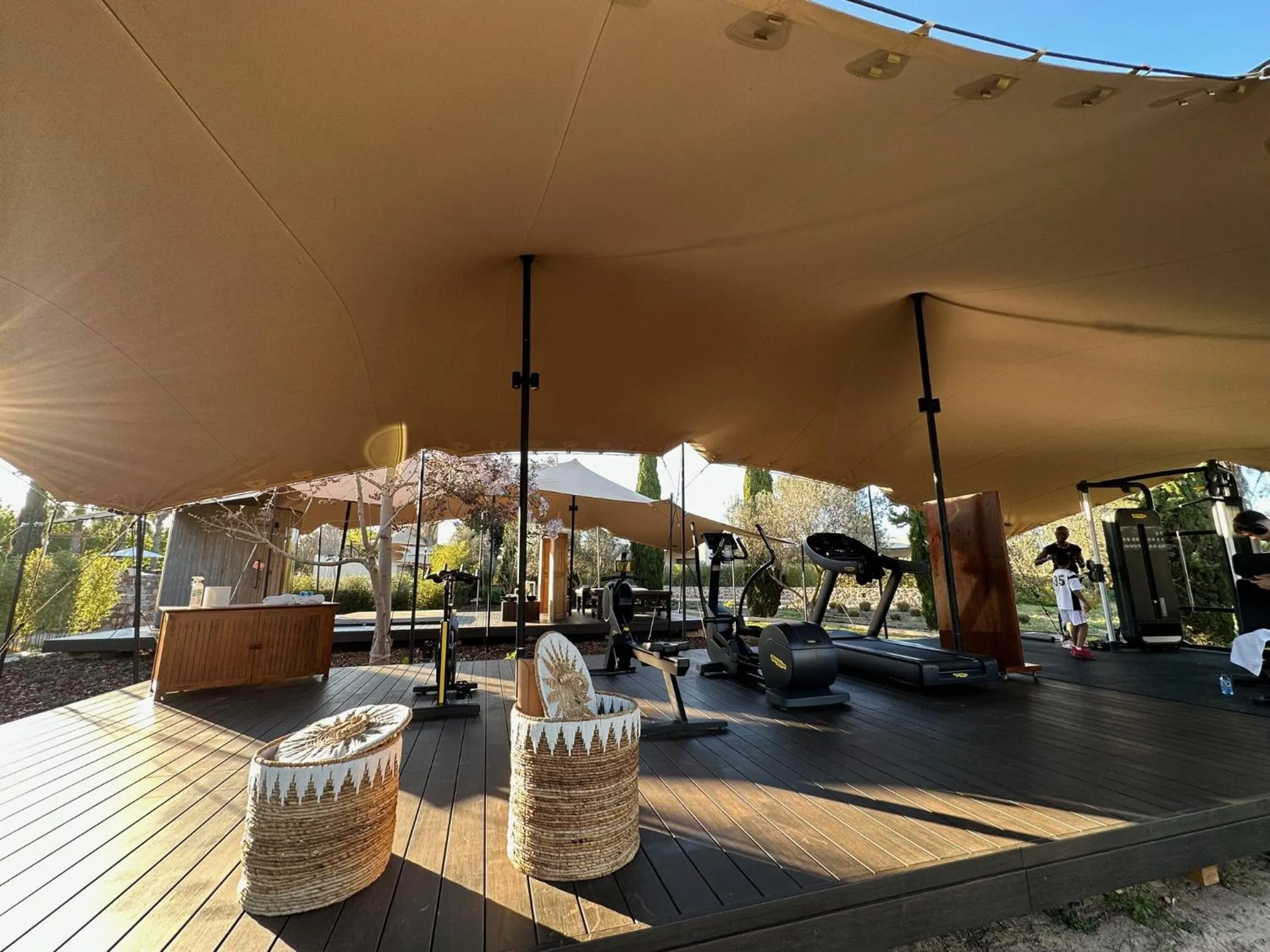 Fitness centre/facilities in Hotel Rural Xereca