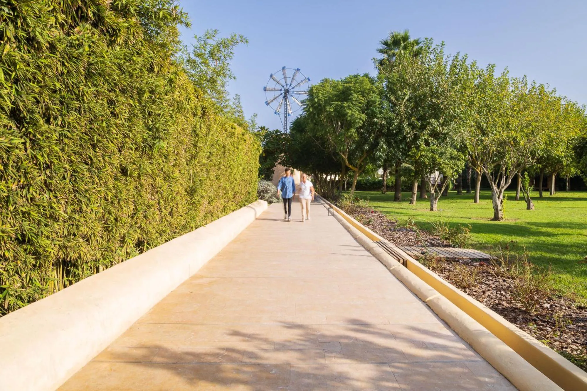 Garden in Hotel Rural Xereca