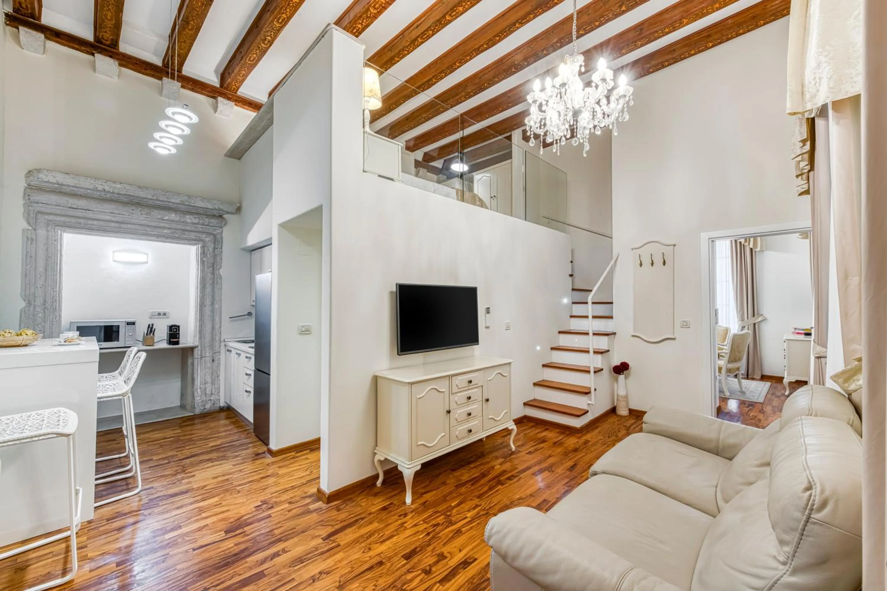 Living room in Apartments More