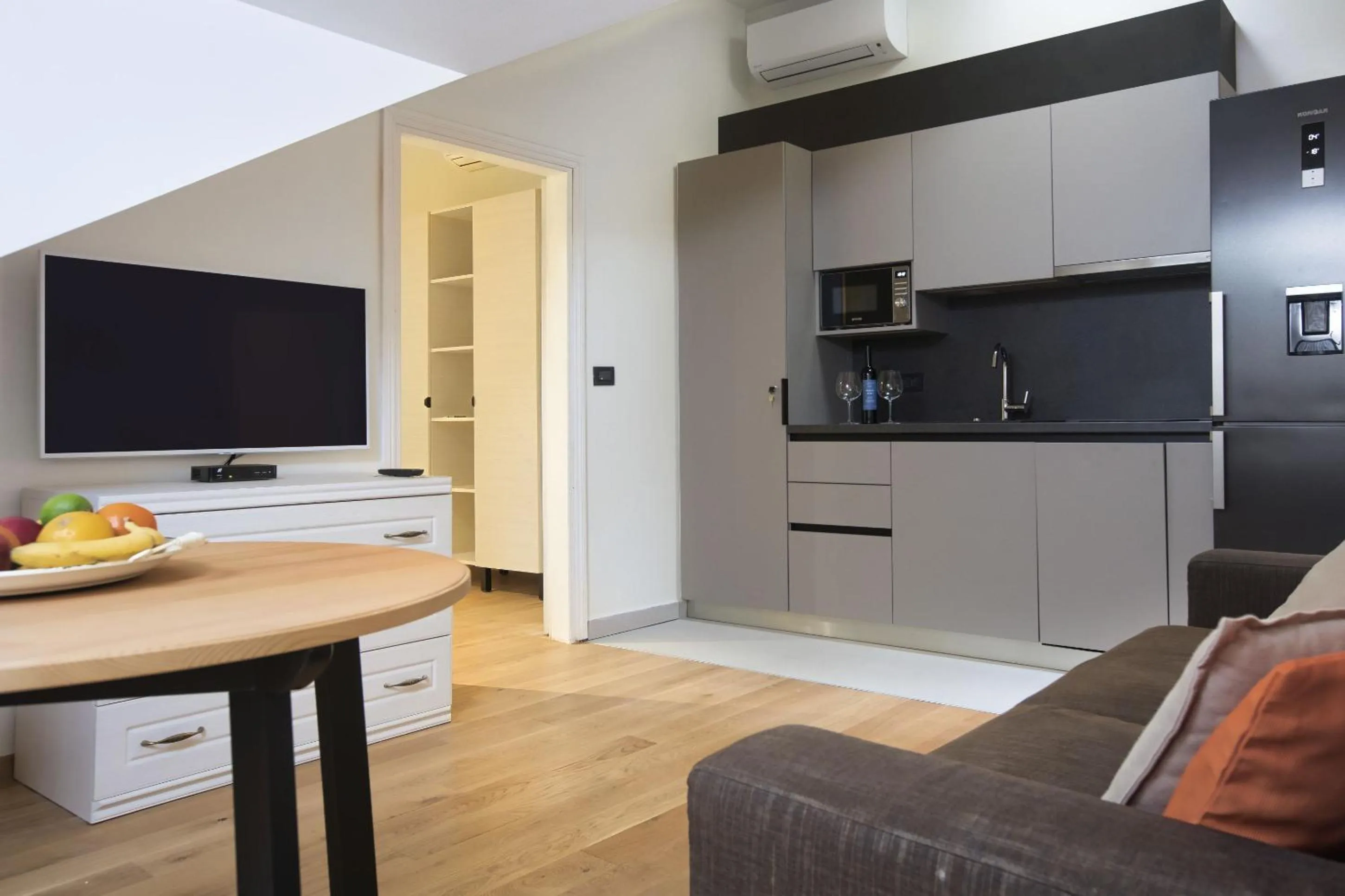 Kitchen or kitchenette in Palmotta Palace