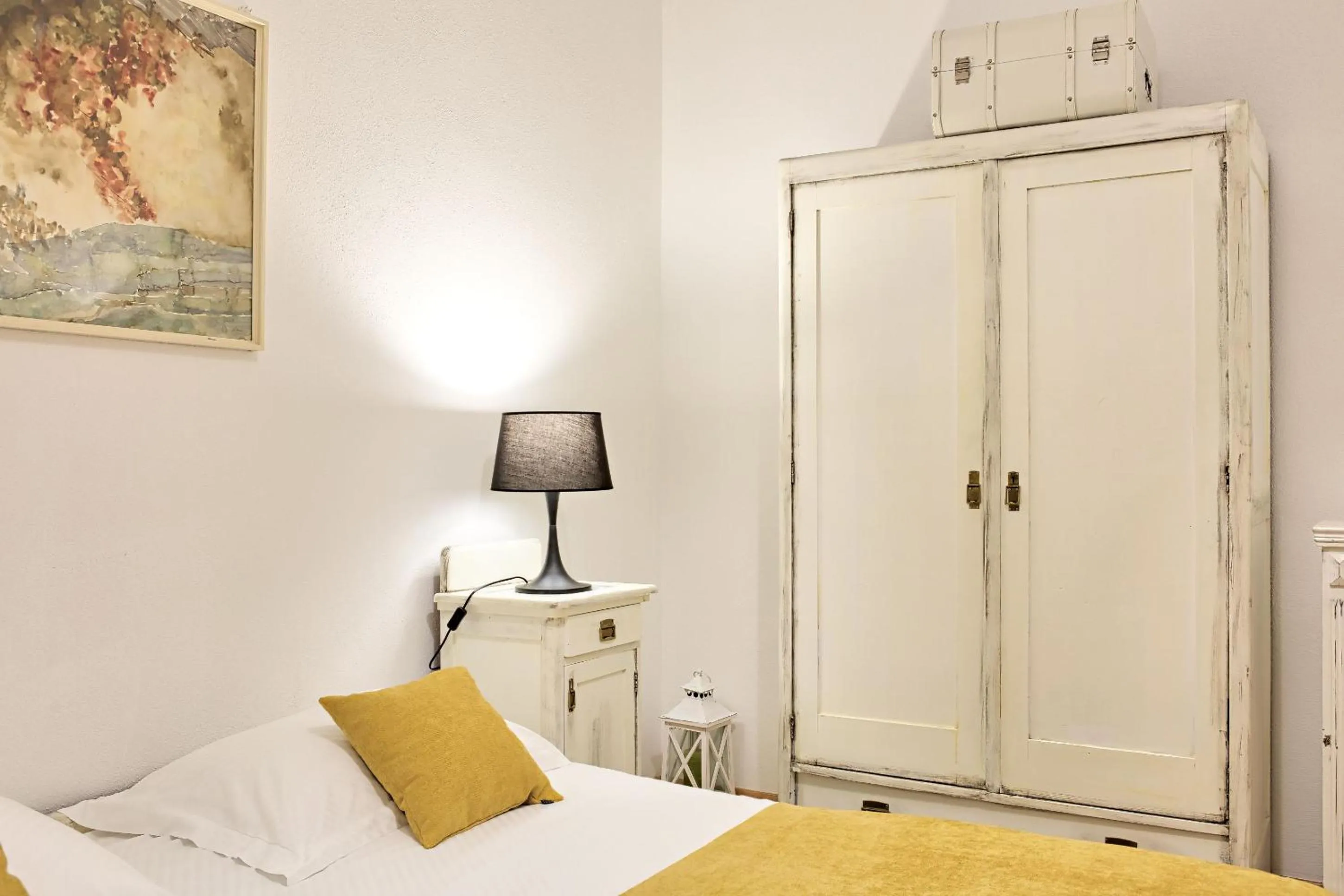 Bedroom, Bed in Palmotta Palace