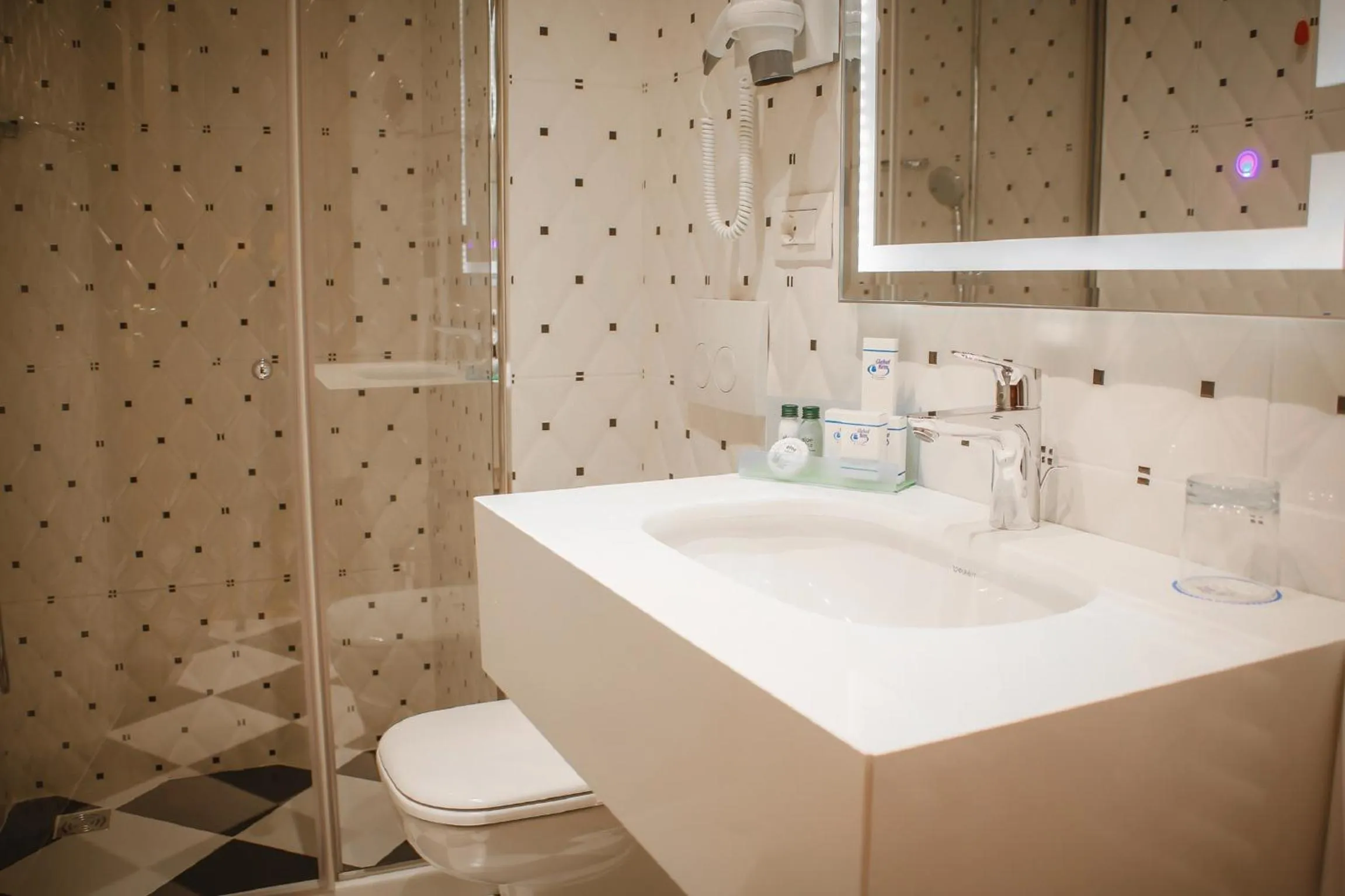 Shower in Hotel Opera