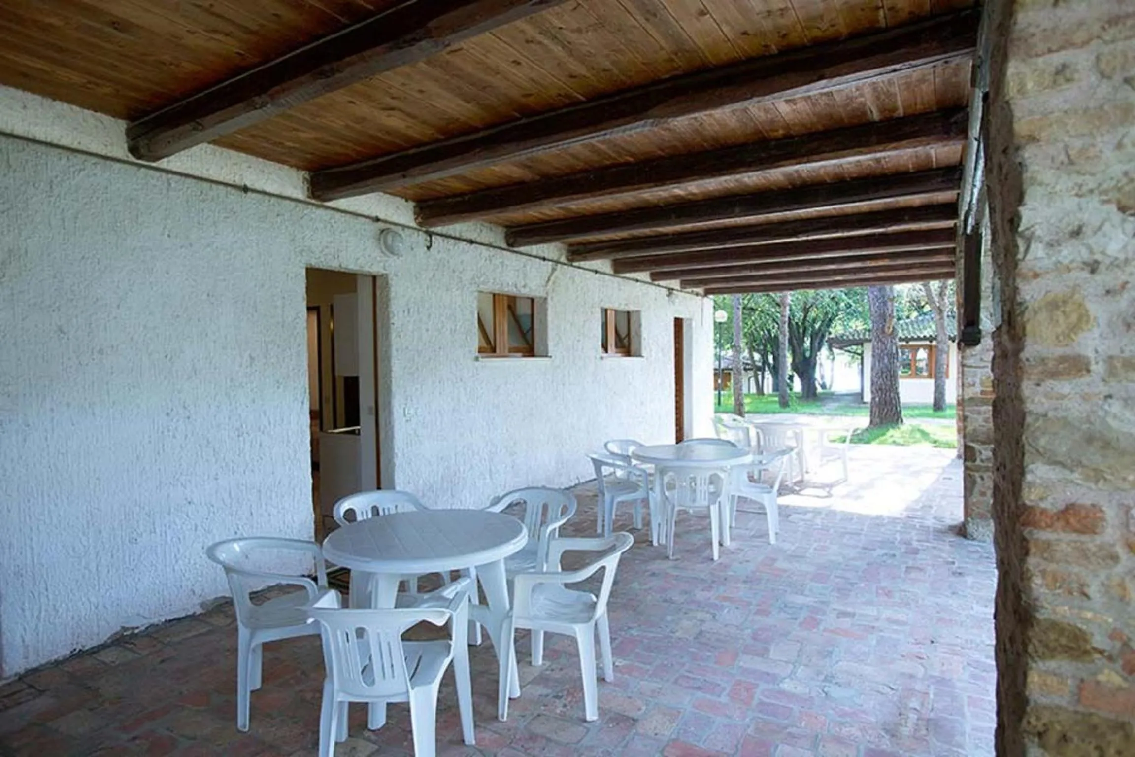 Balcony/Terrace in Belvedere Pineta Camping Village Grado