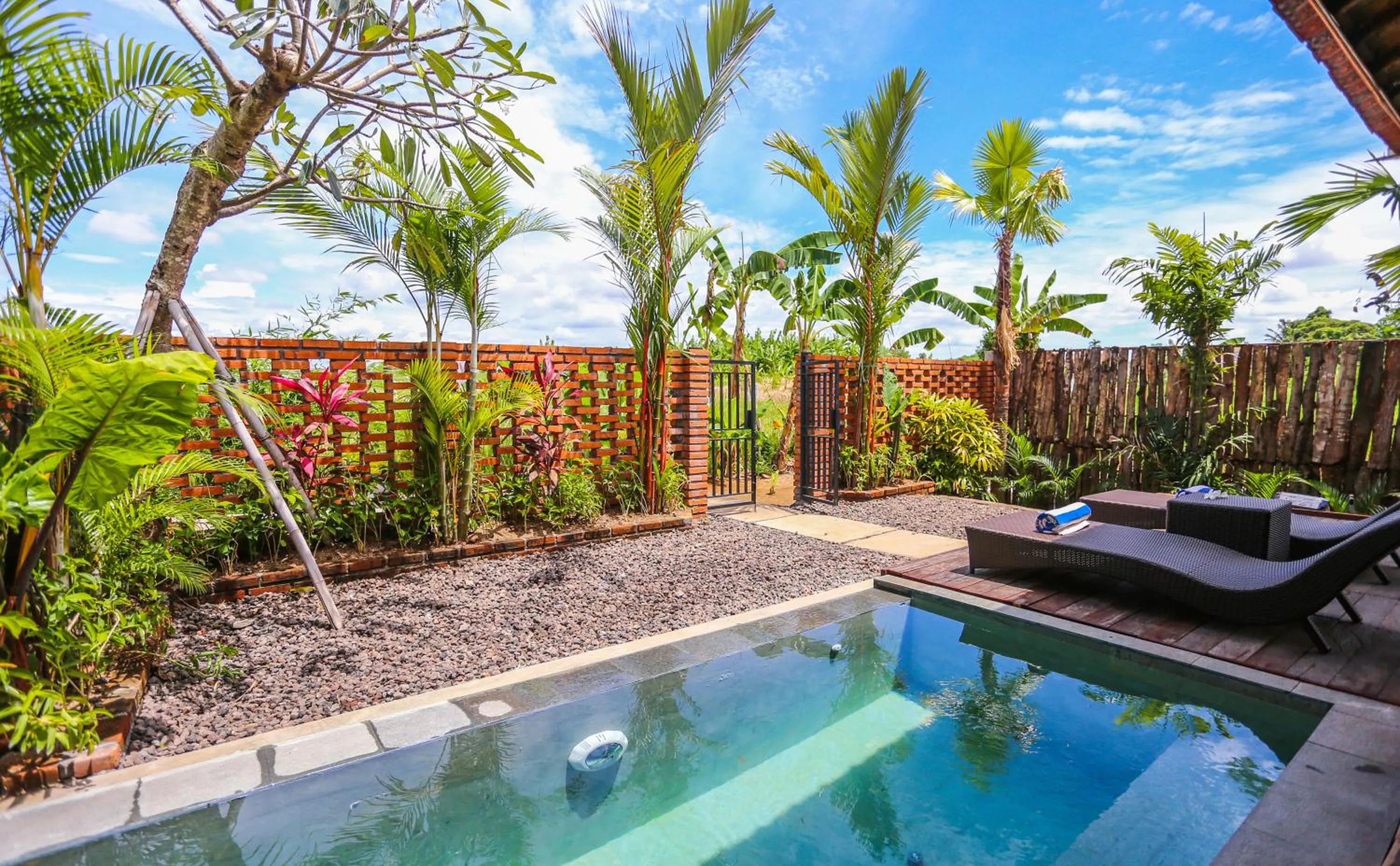 Natural landscape in Kampung Canggu