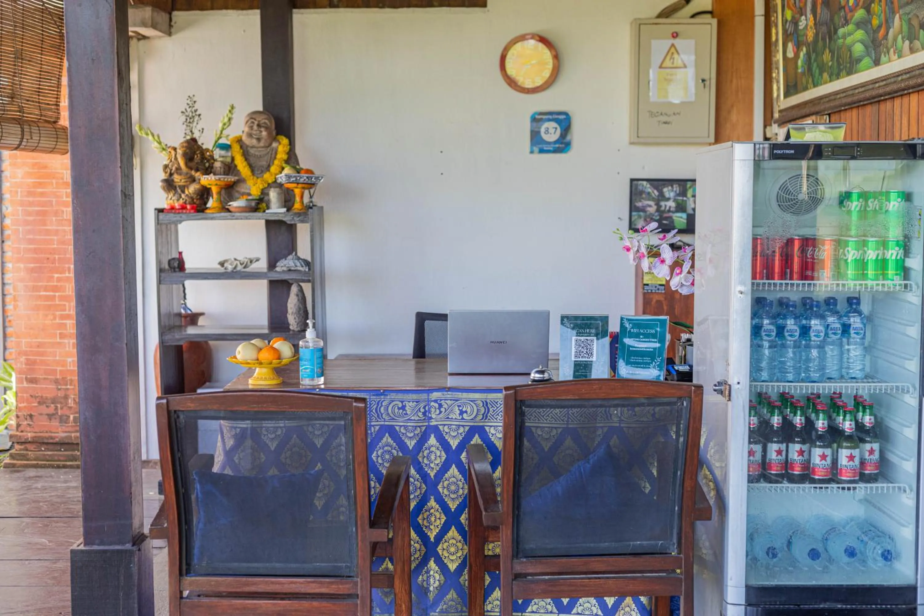 Lobby or reception in Kampung Canggu