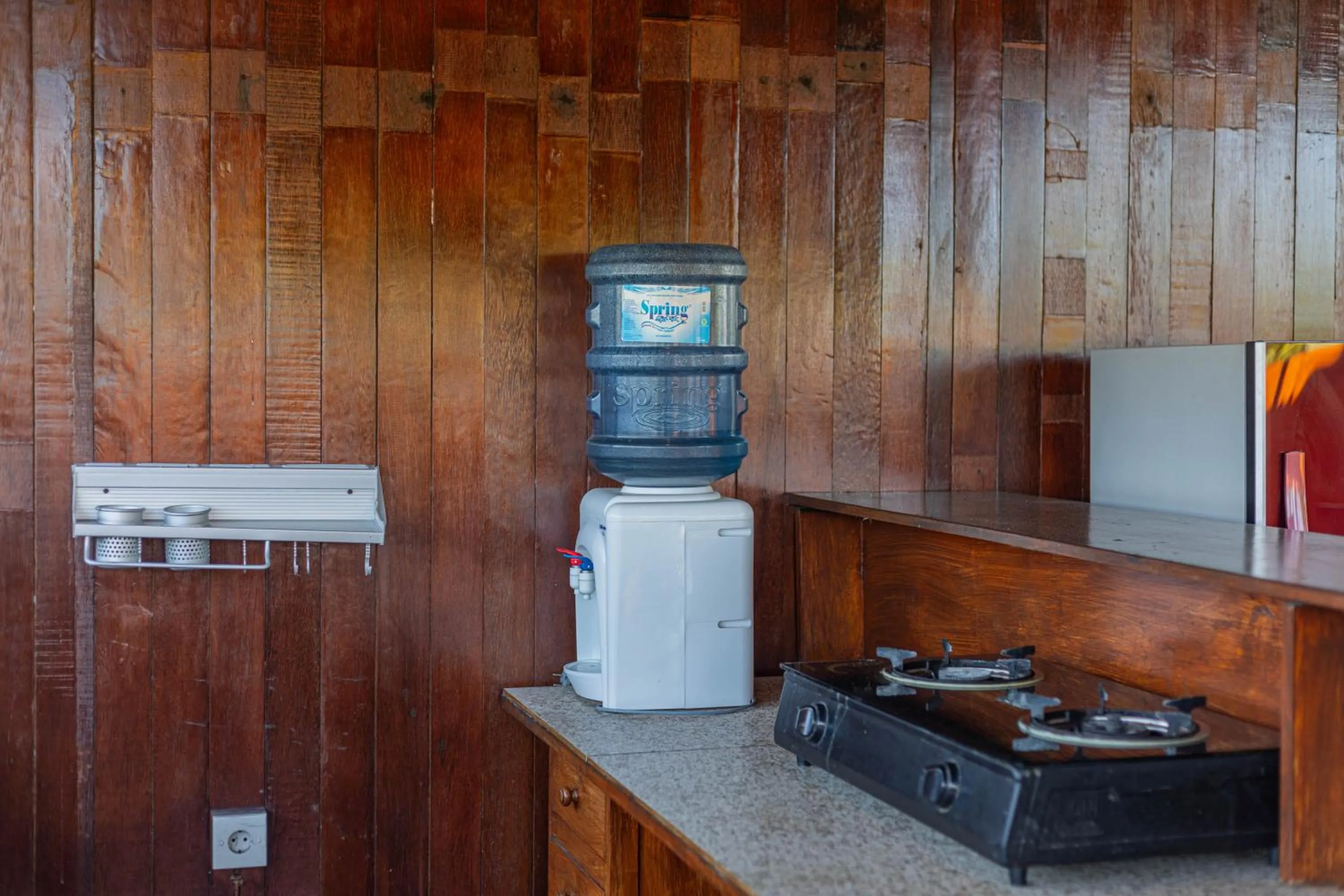 Kitchen or kitchenette in Kampung Canggu
