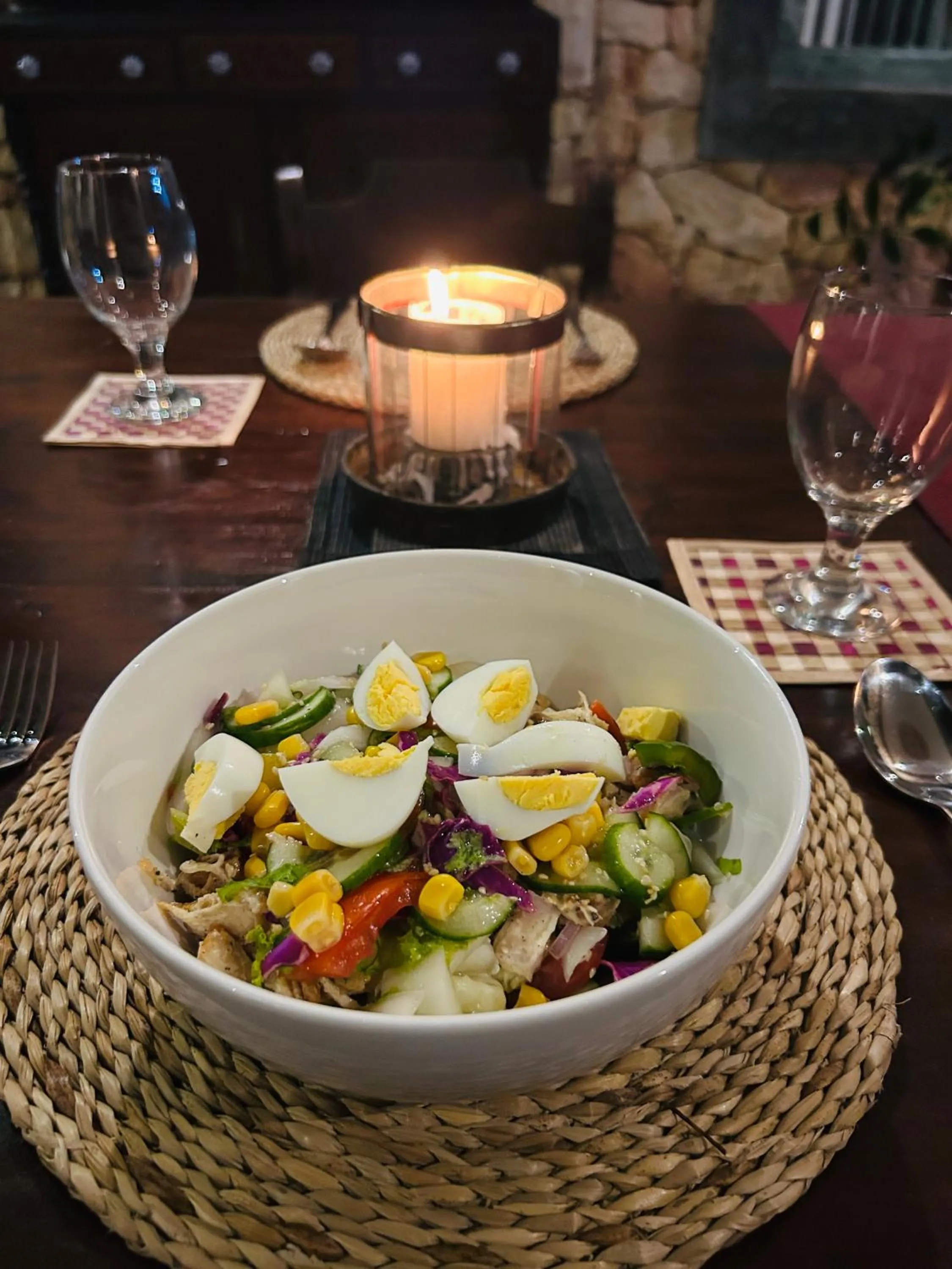 Dining area in Villa Kubura