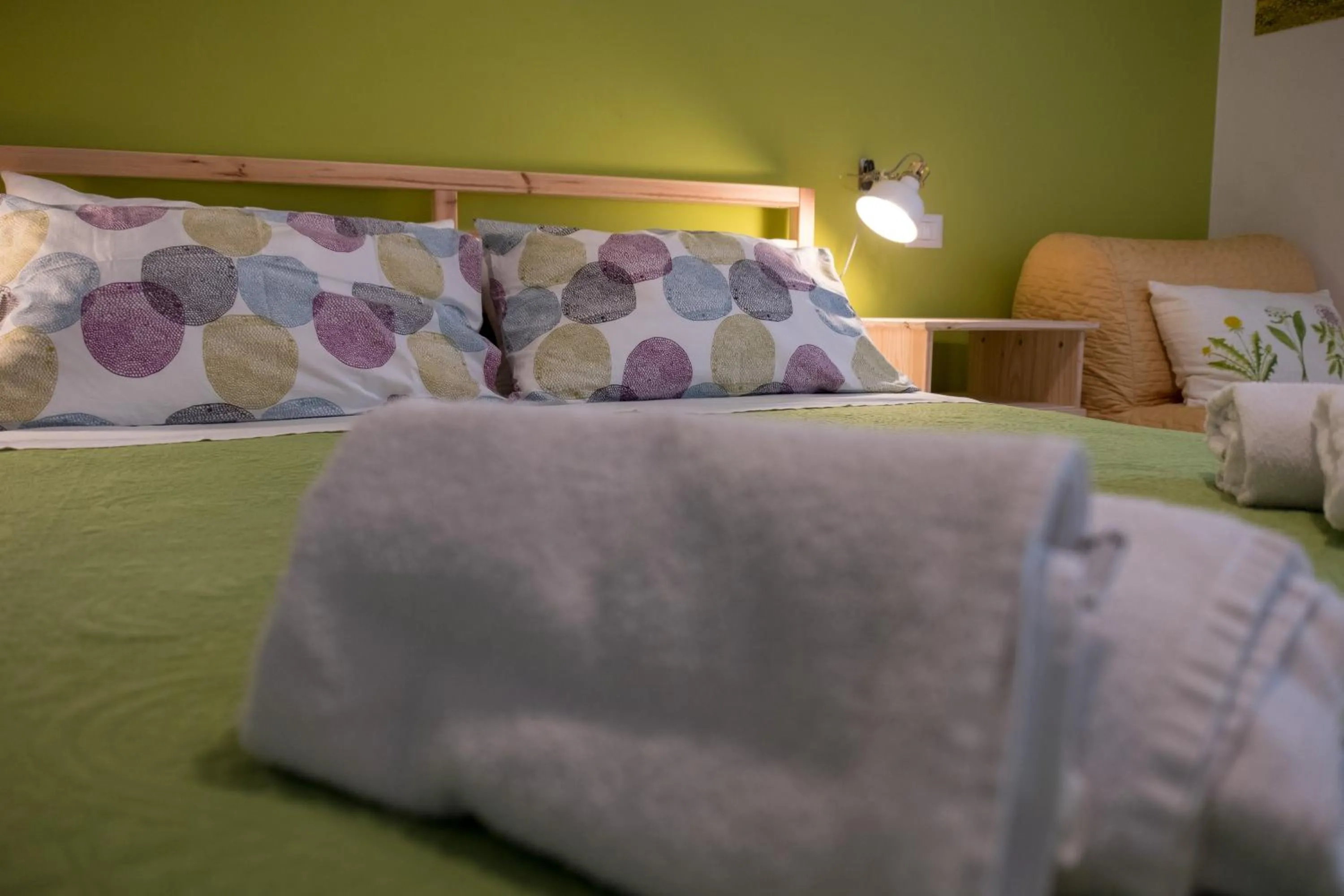 Decorative detail, Bed in My Room in Trani