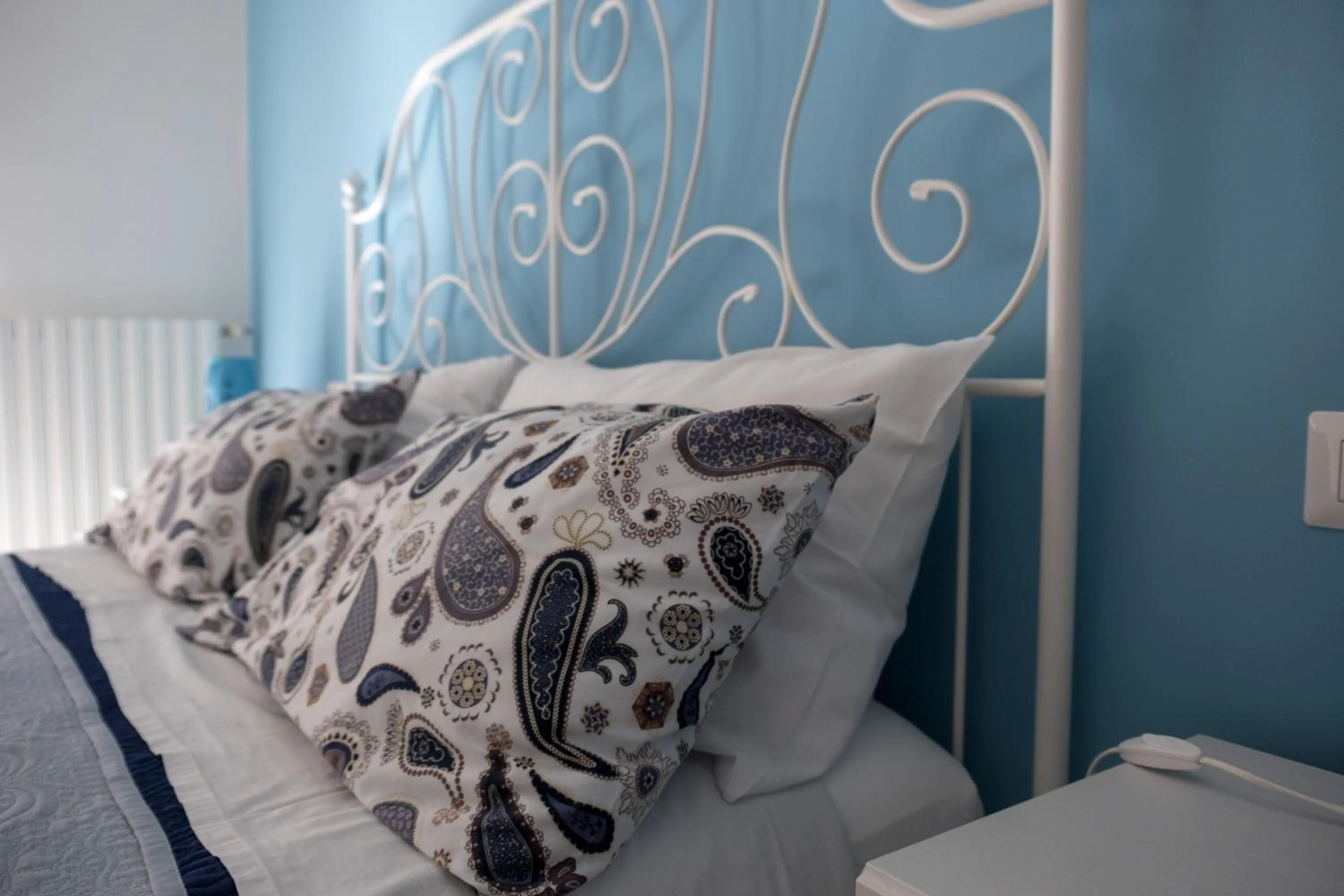 Decorative detail, Bed in My Room in Trani