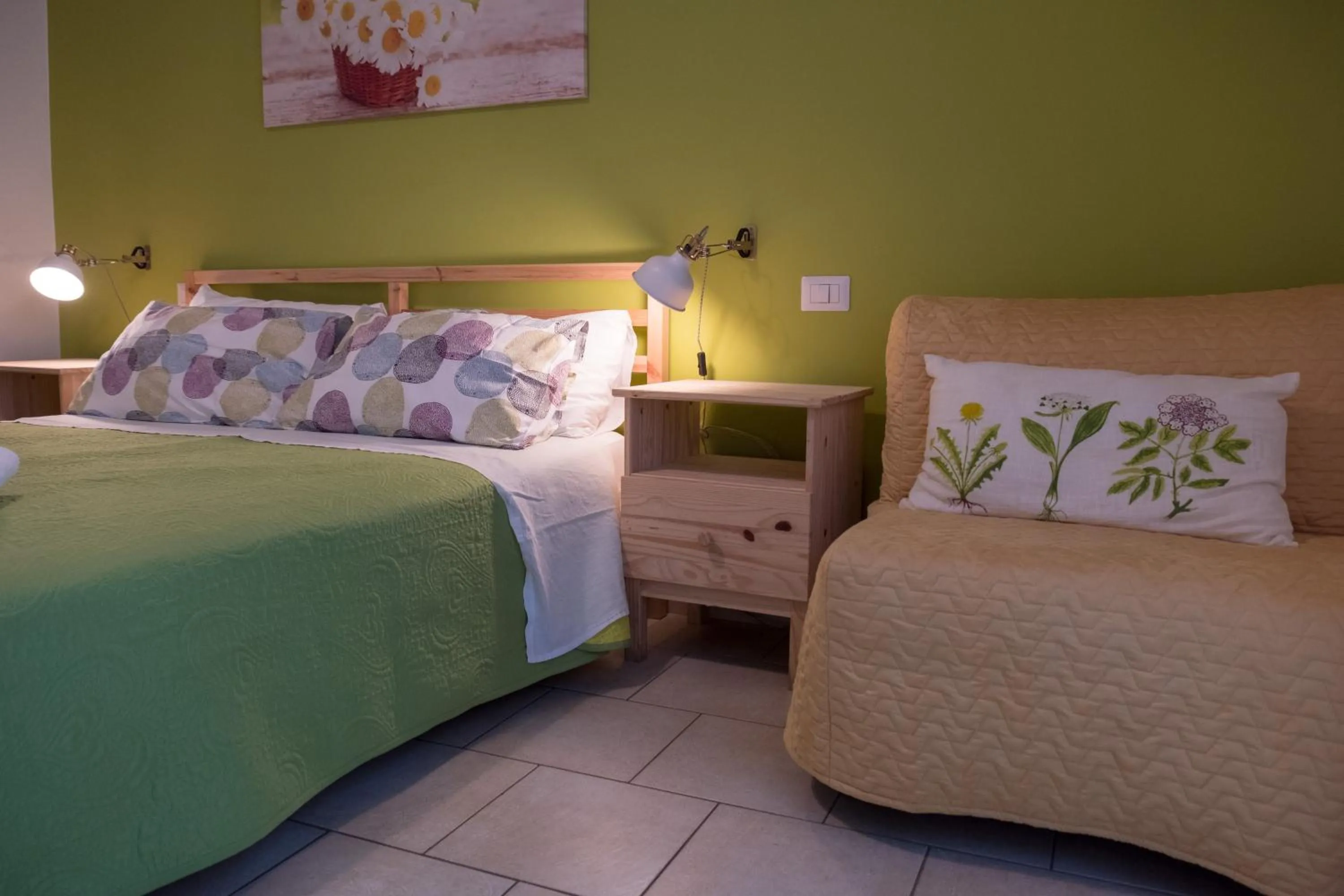 Bed in My Room in Trani
