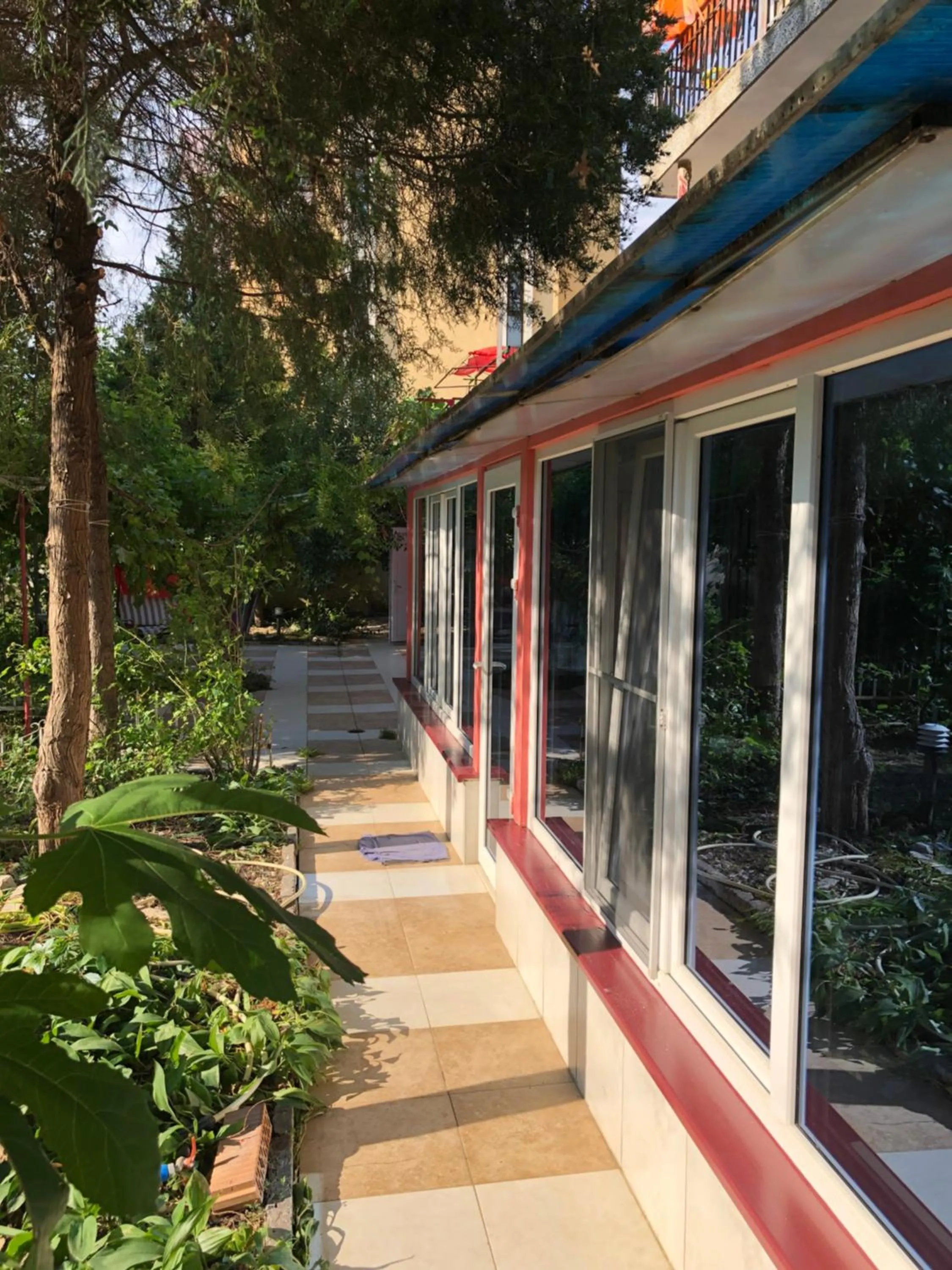 Garden in SURF House Villa Rose I Po3a l