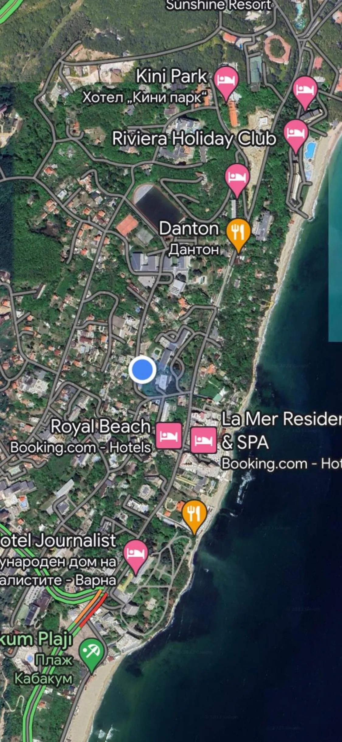 Natural landscape in SURF House Villa Rose I Po3a l