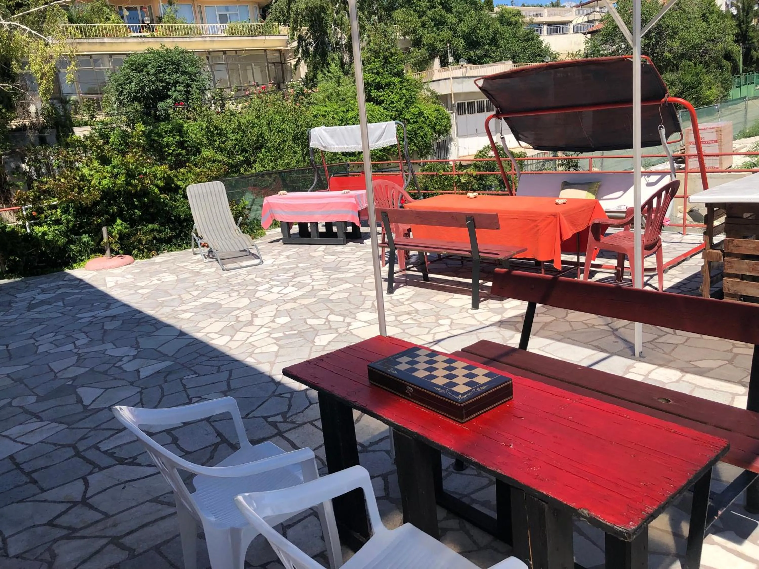 Balcony/Terrace in SURF House Villa Rose I Po3a l