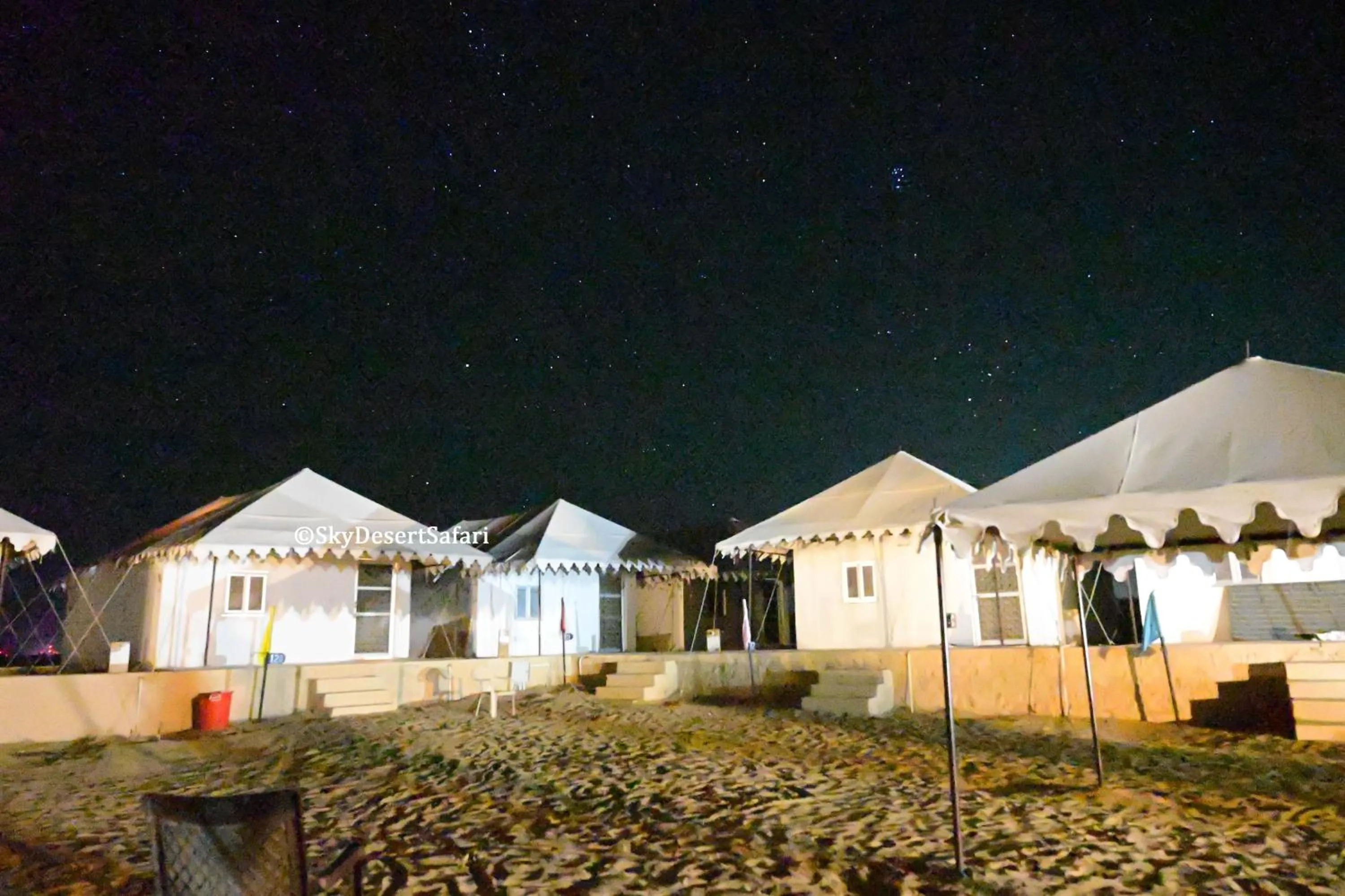 Property building in Sky Desert Safari