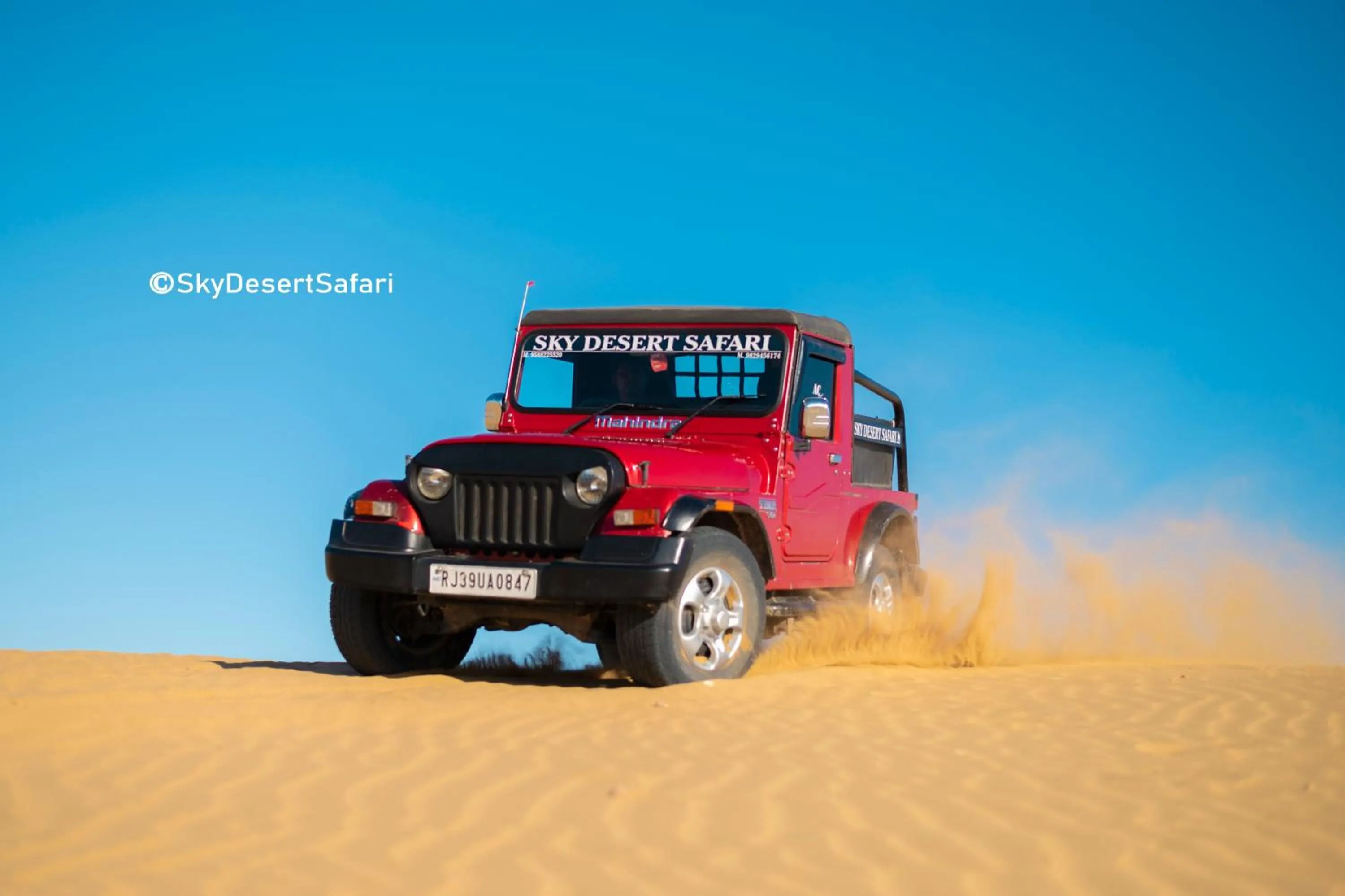 Activities in Sky Desert Safari