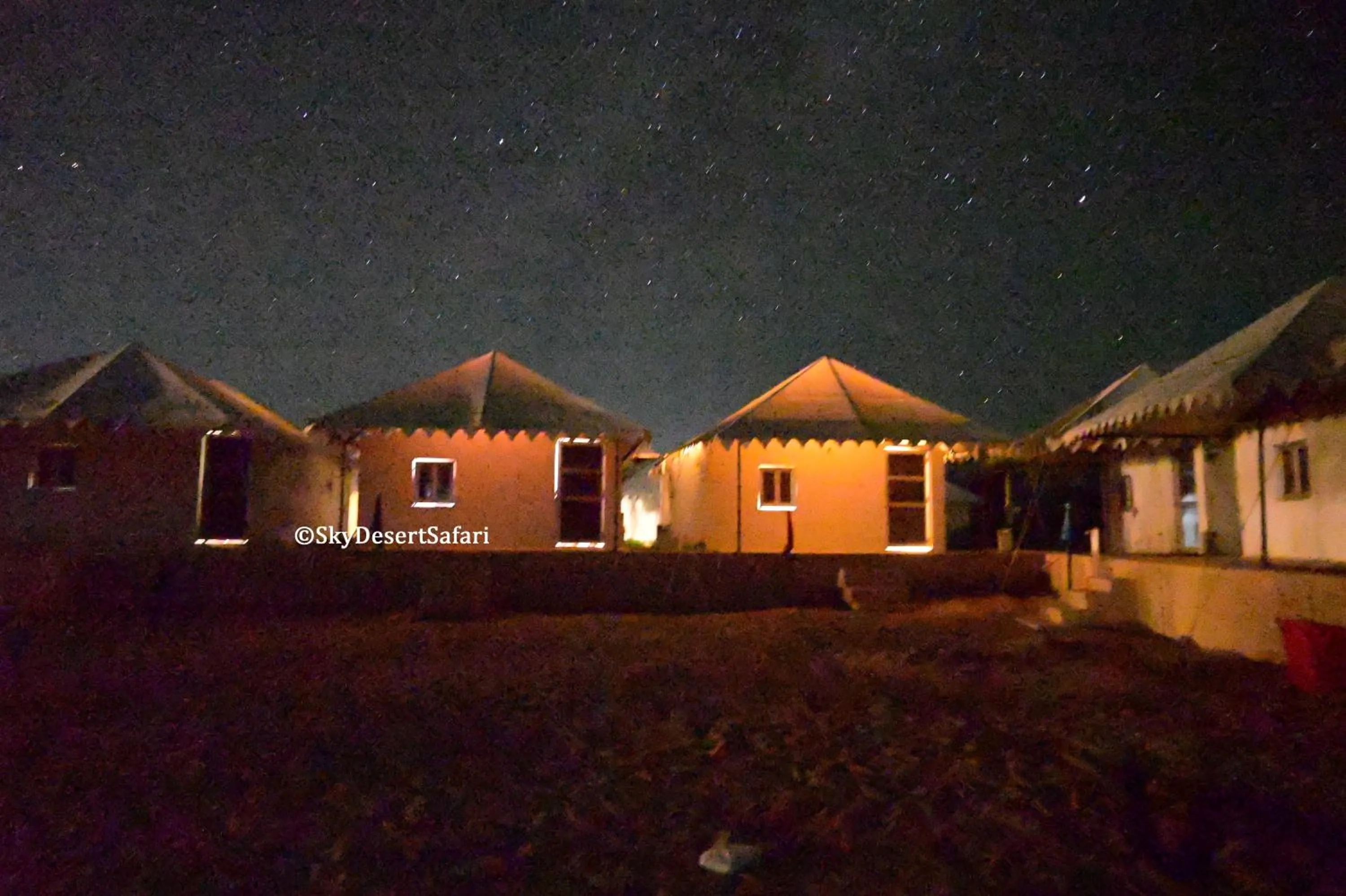 Property building in Sky Desert Safari