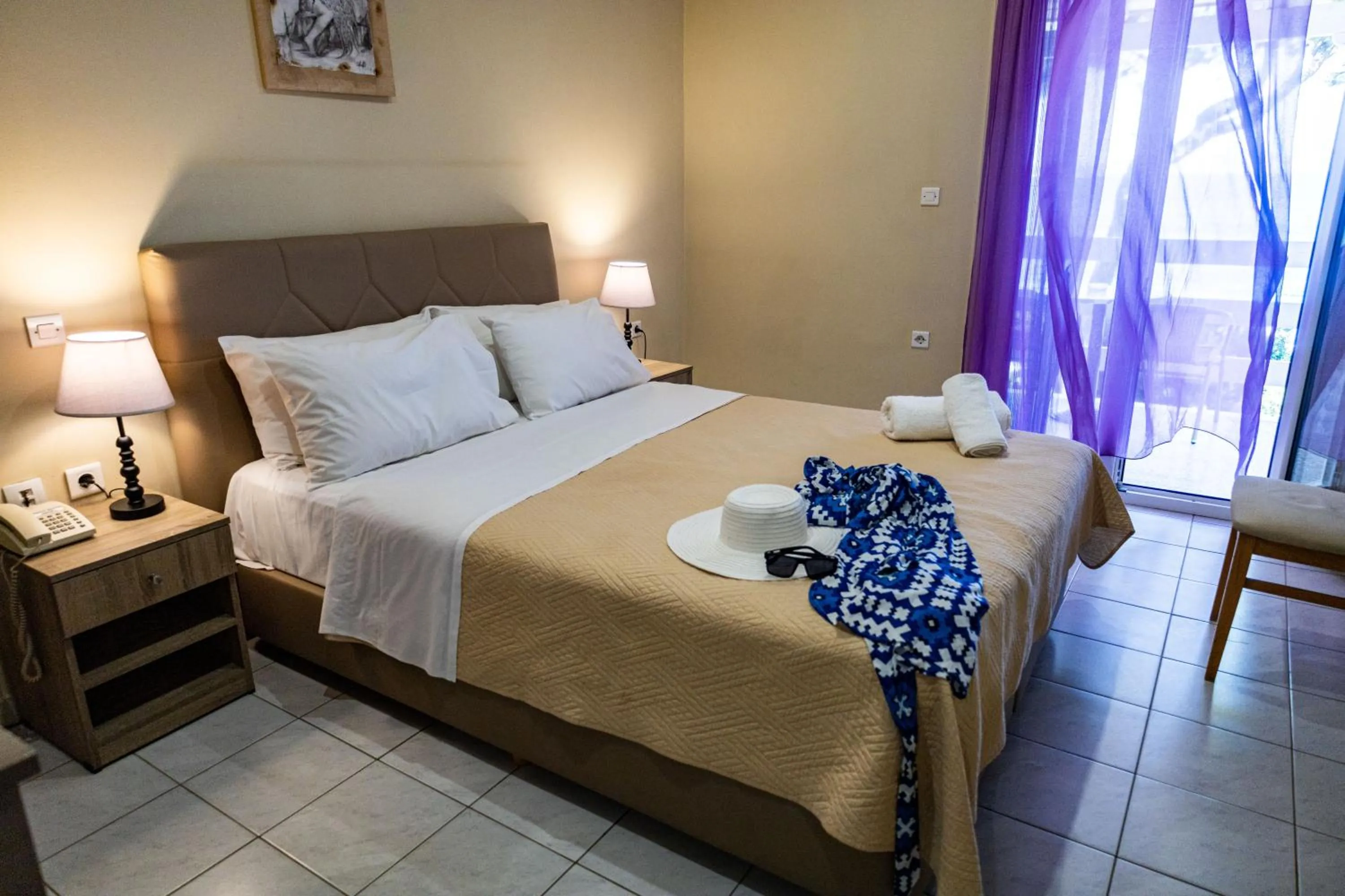 Bedroom in Venus Beach Hotel