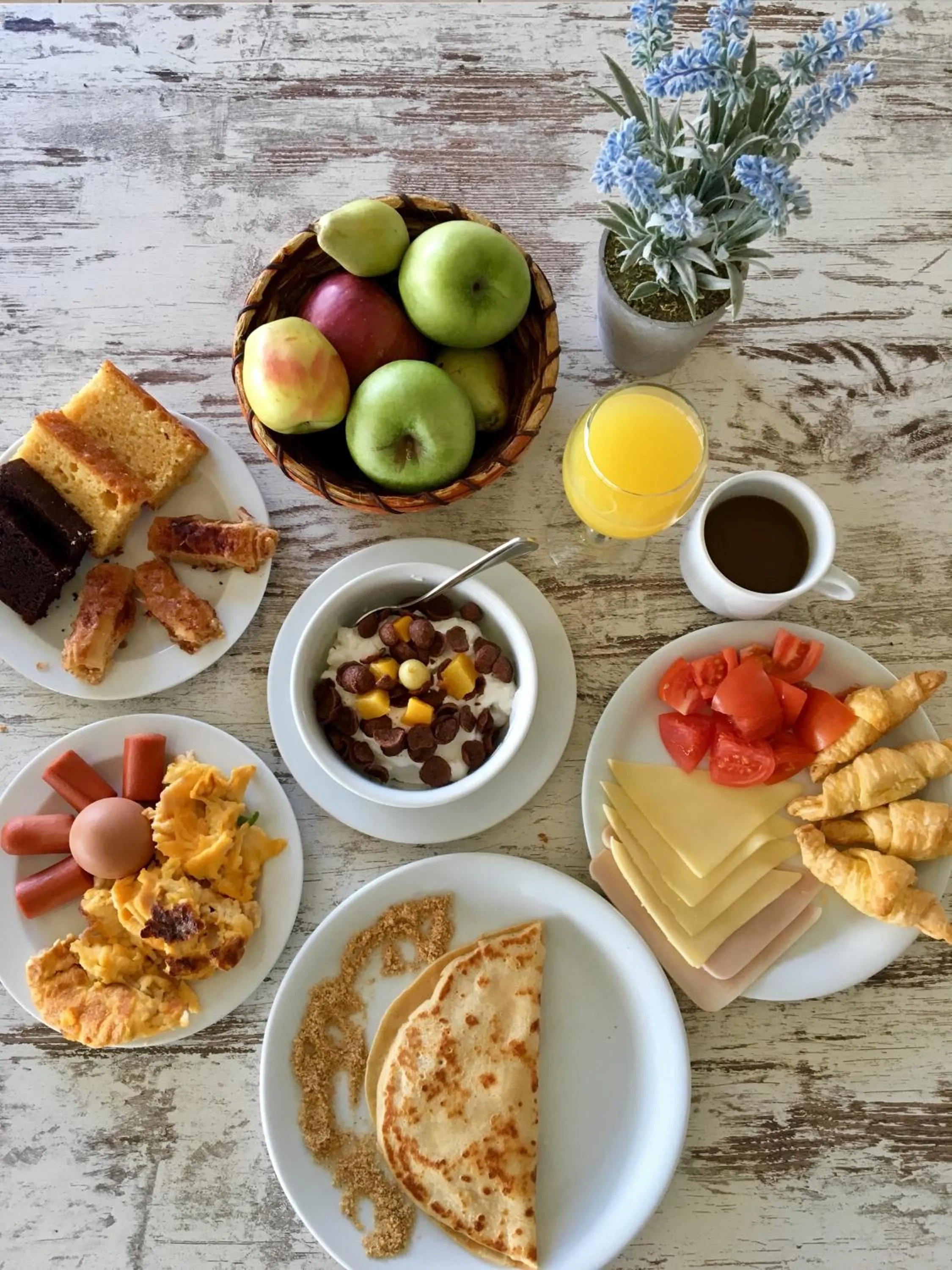 Food close-up in Venus Beach Hotel
