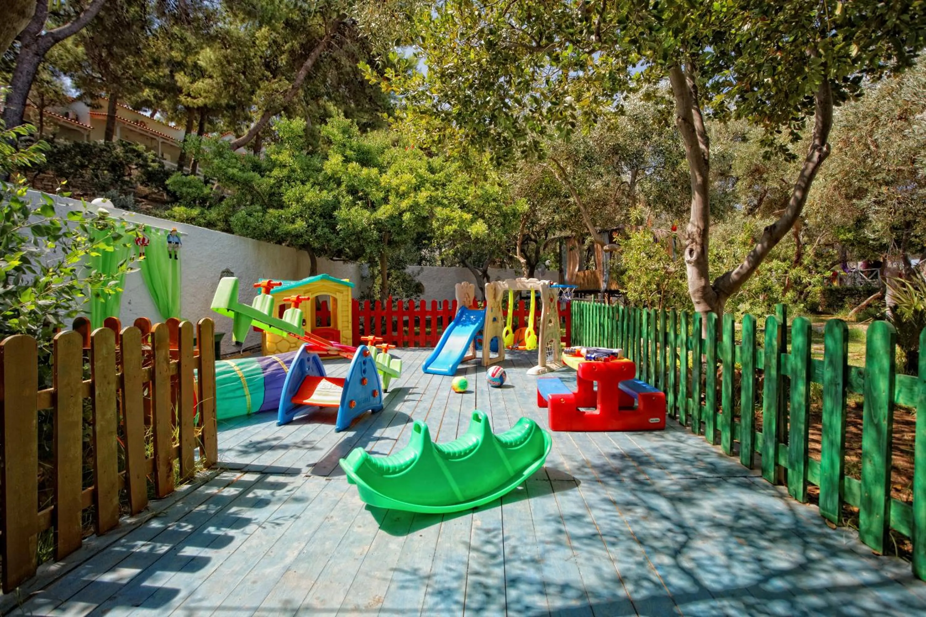Children play ground in Venus Beach Hotel
