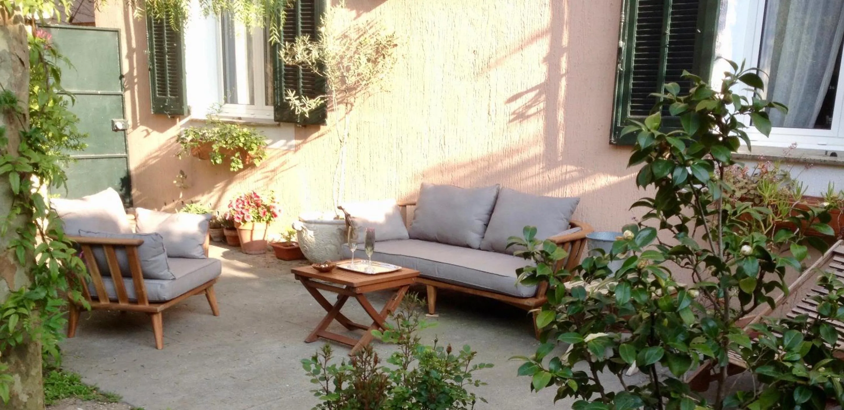 Patio in Villa Prétorina