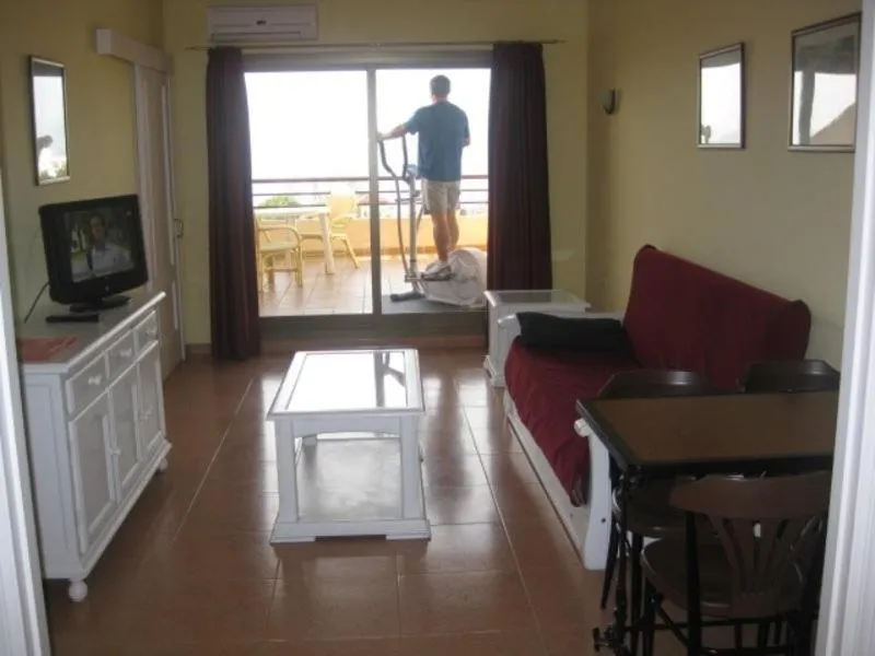 Living room in Apartahotel Aguadulce