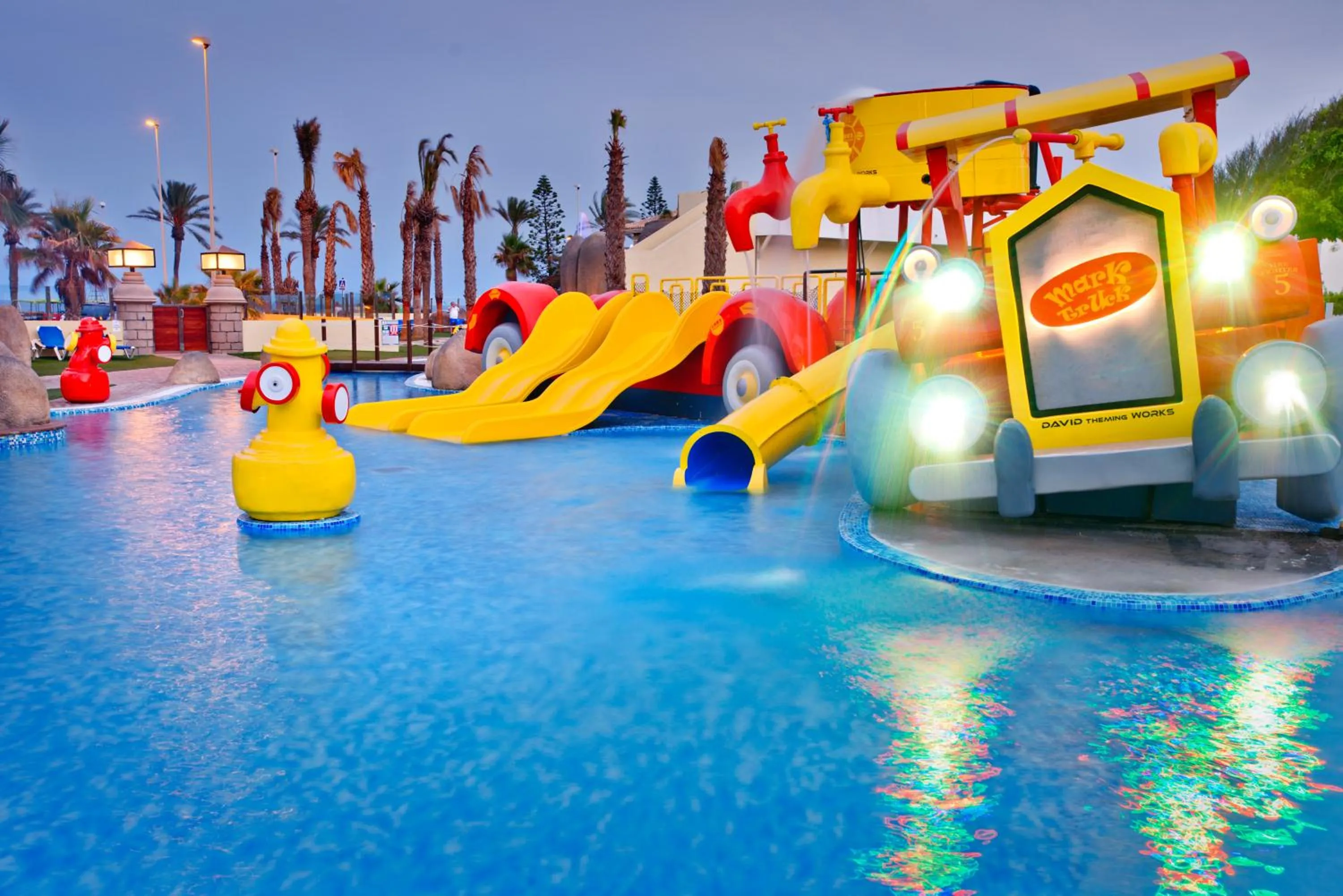 Aqua park in Mediterraneo Bay Hotel & Resort