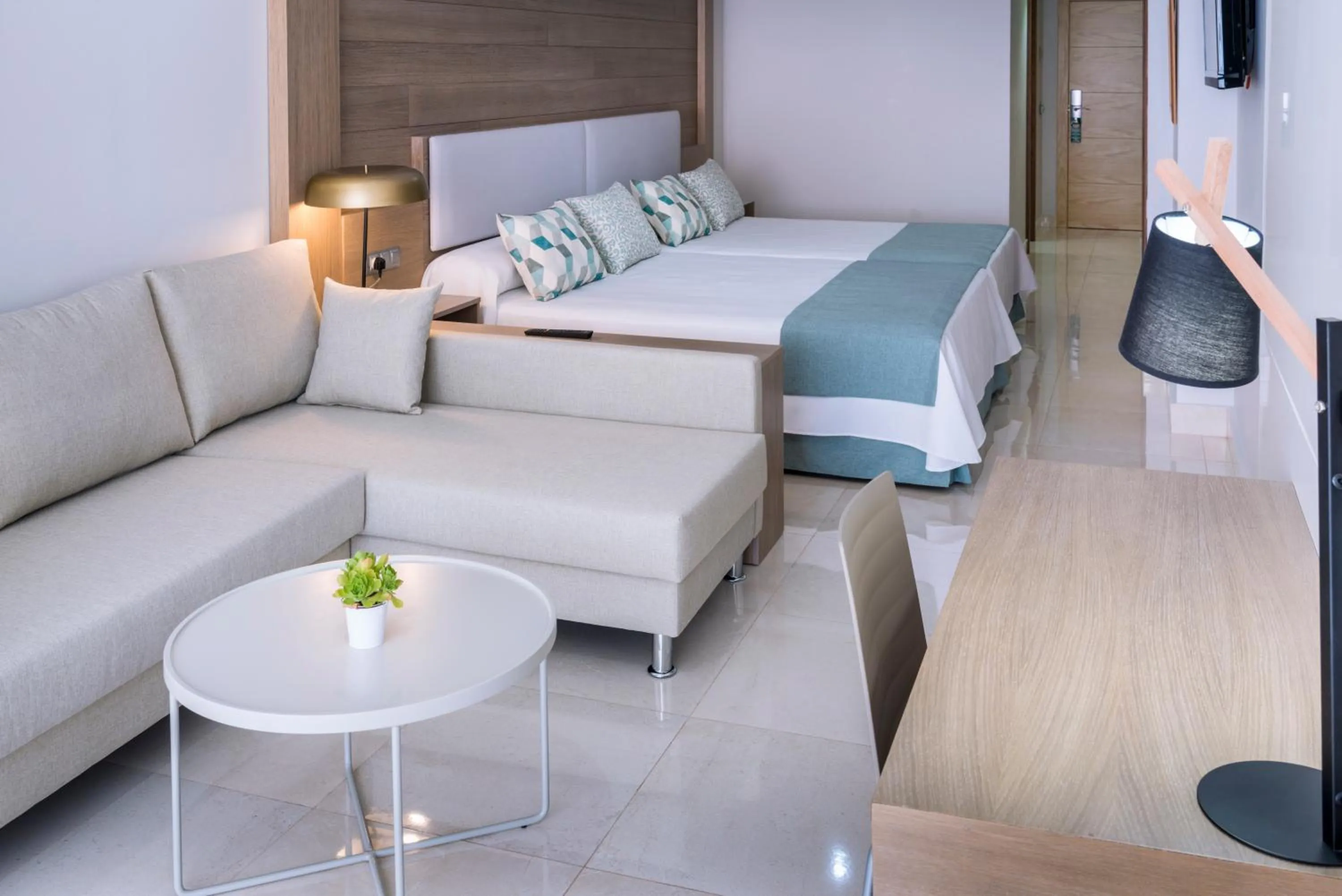 Bed in Mediterraneo Bay Hotel & Resort