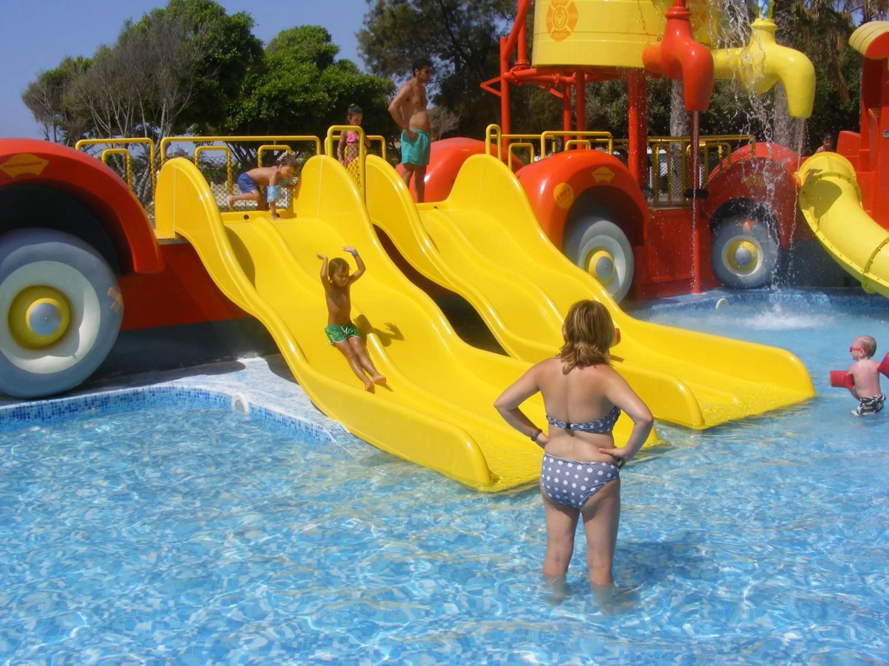 Aqua park in Mediterraneo Bay Hotel & Resort