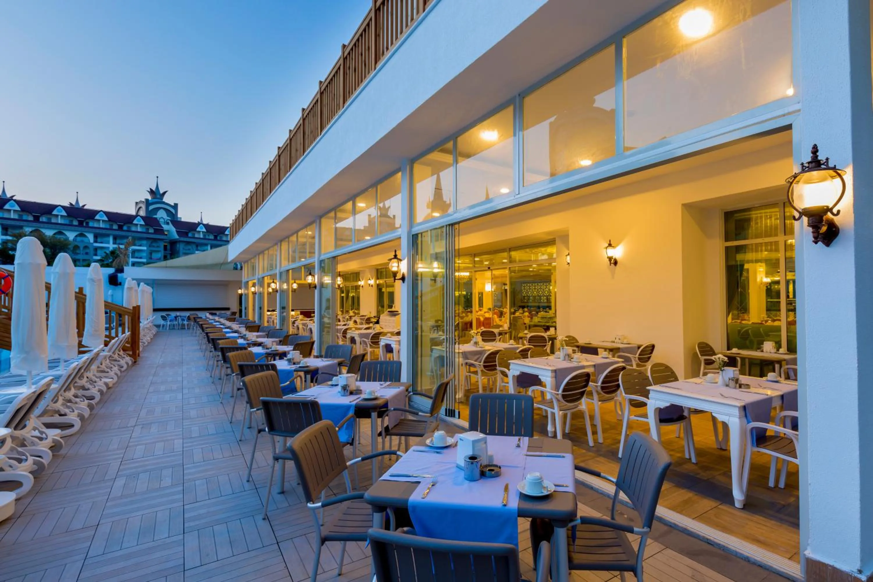Balcony/Terrace in Side Royal Palace