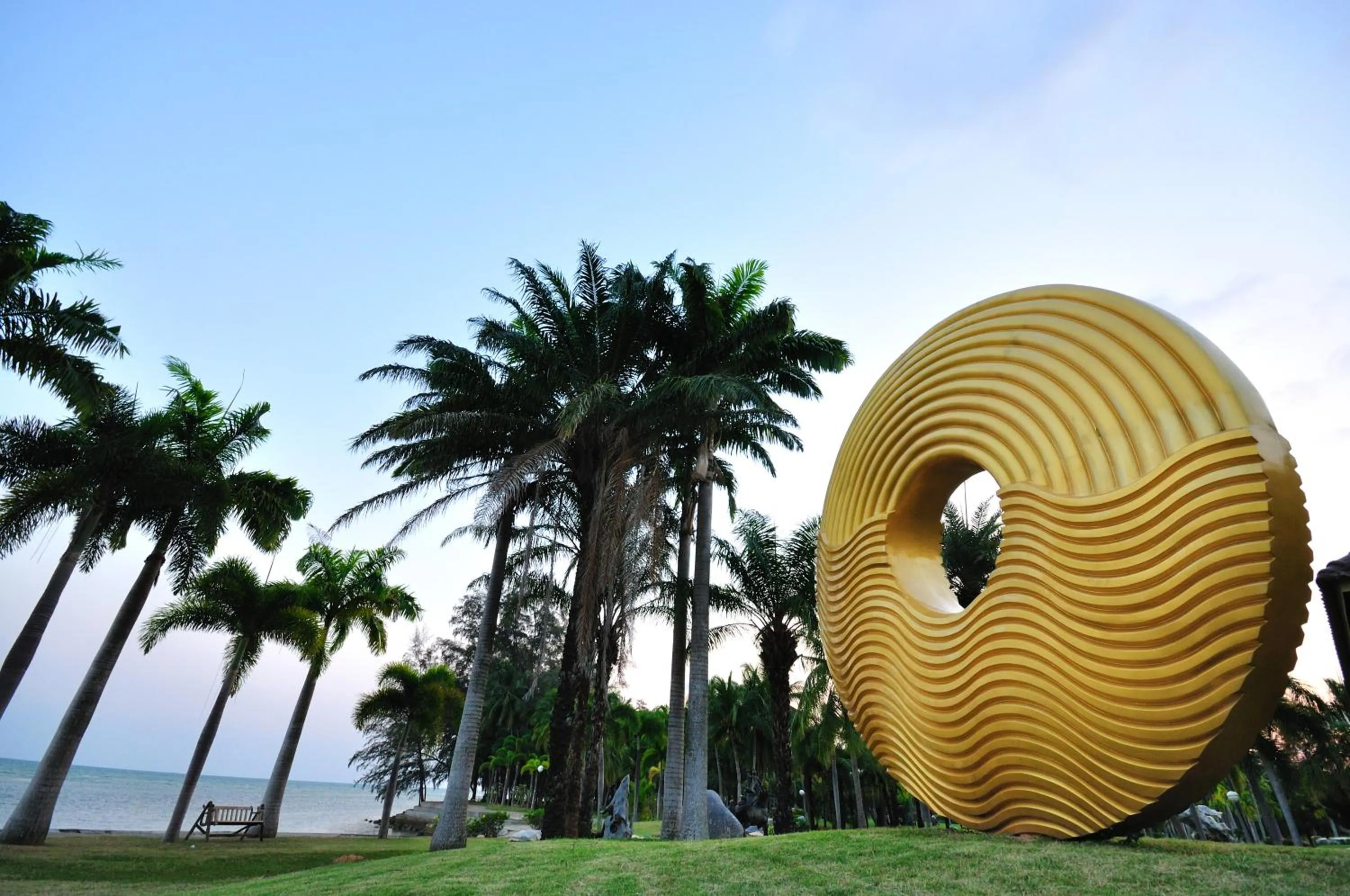 Decorative detail in Rockgarden Beach Resort
