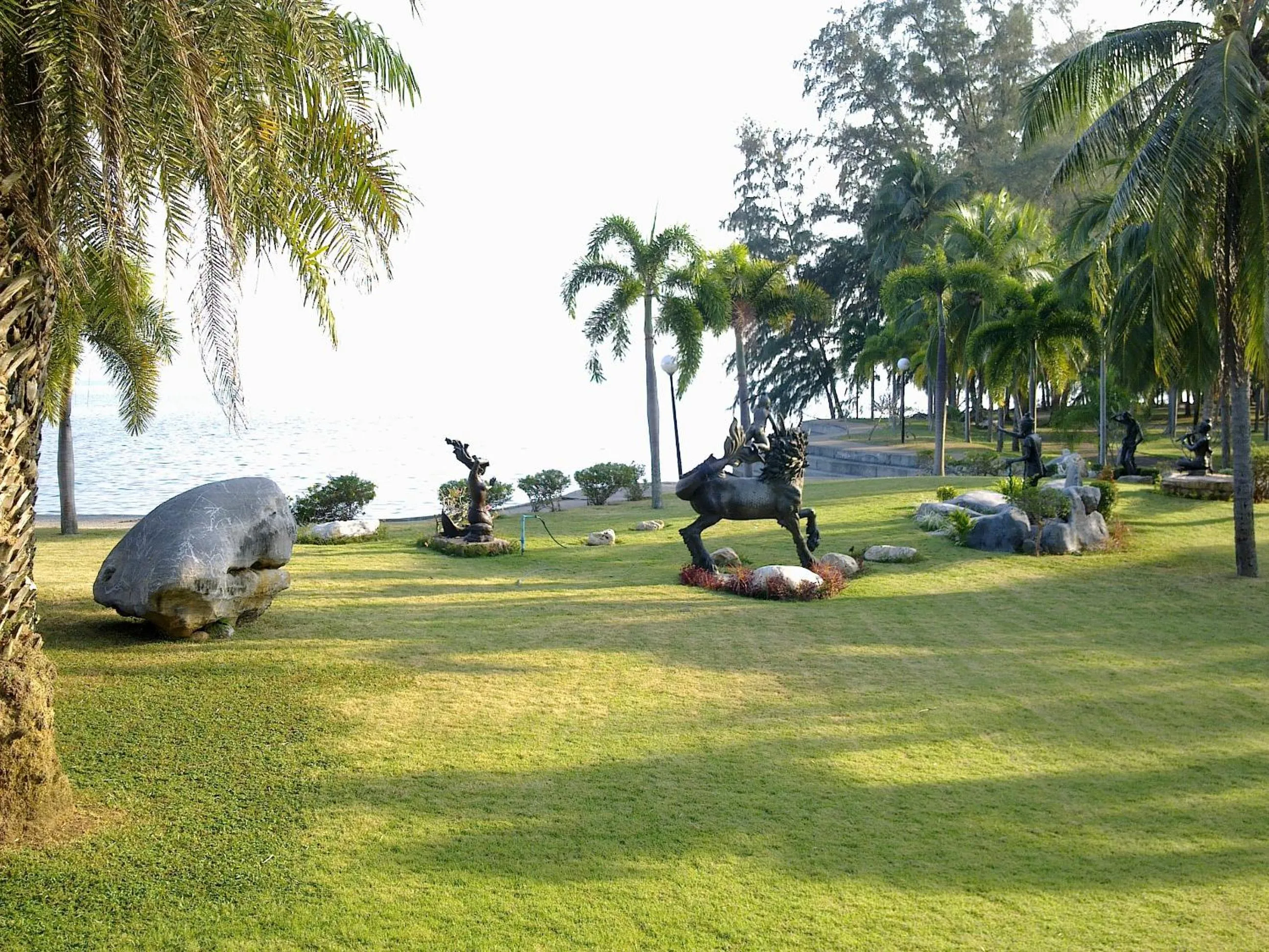Natural landscape in Rockgarden Beach Resort