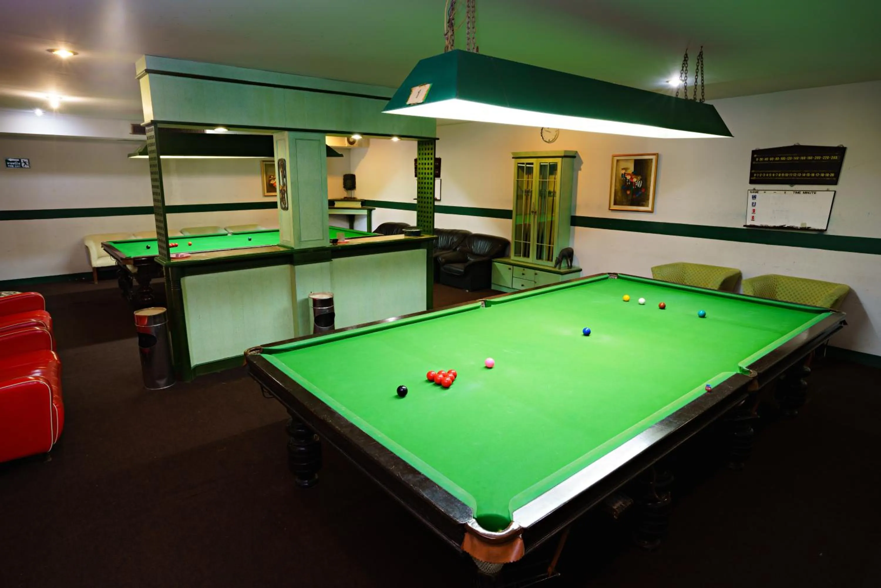 Billiard in Rockgarden Beach Resort