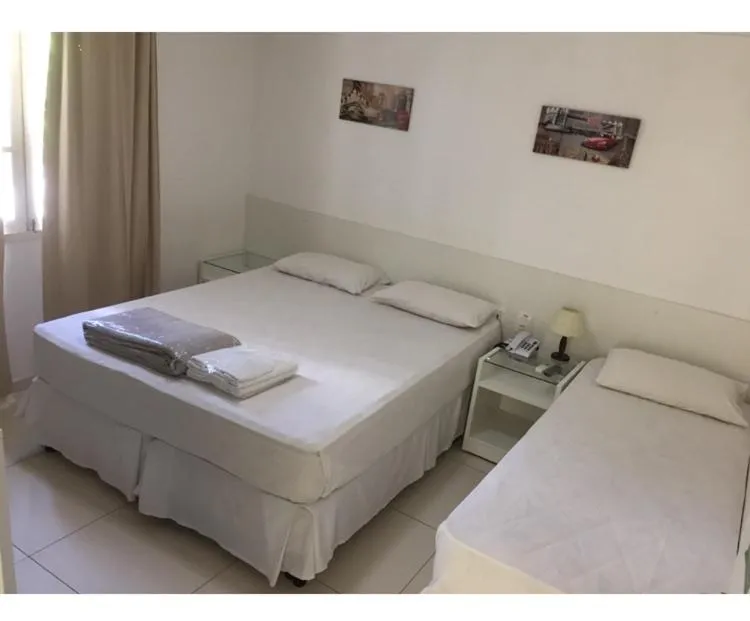 Bed in Pousada Lorde Inglês