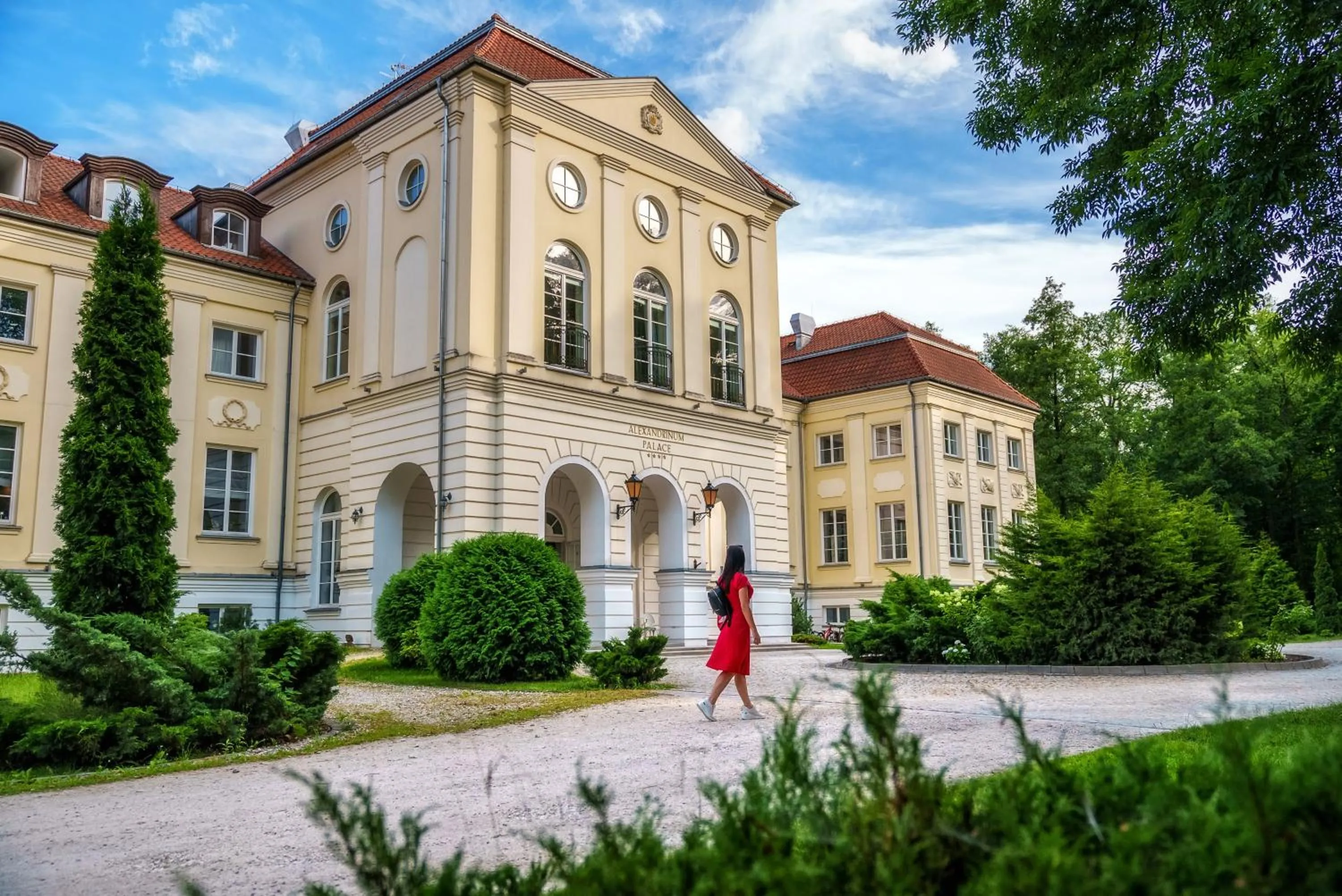Property building in Hotel Pałac Alexandrinum