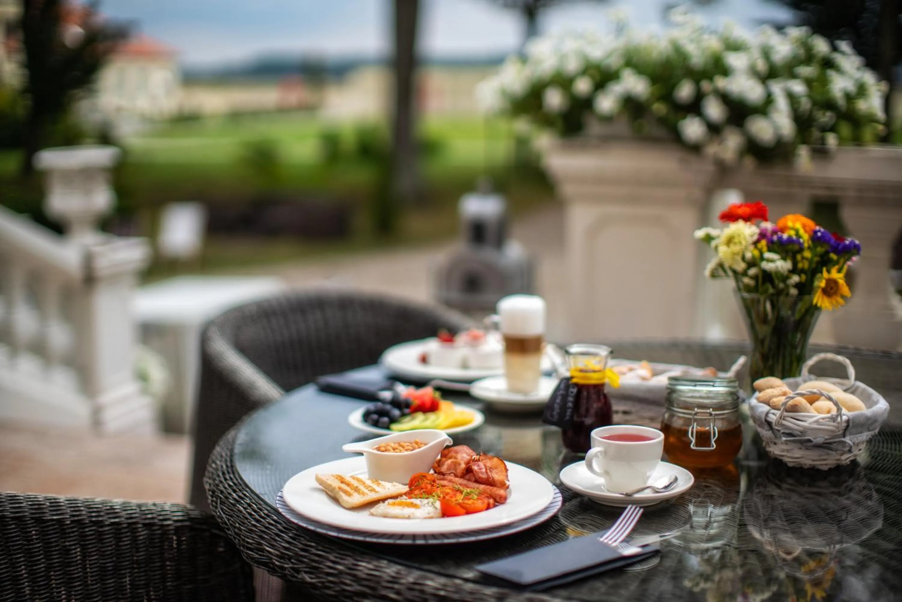 Food and drinks in Hotel Pałac Alexandrinum
