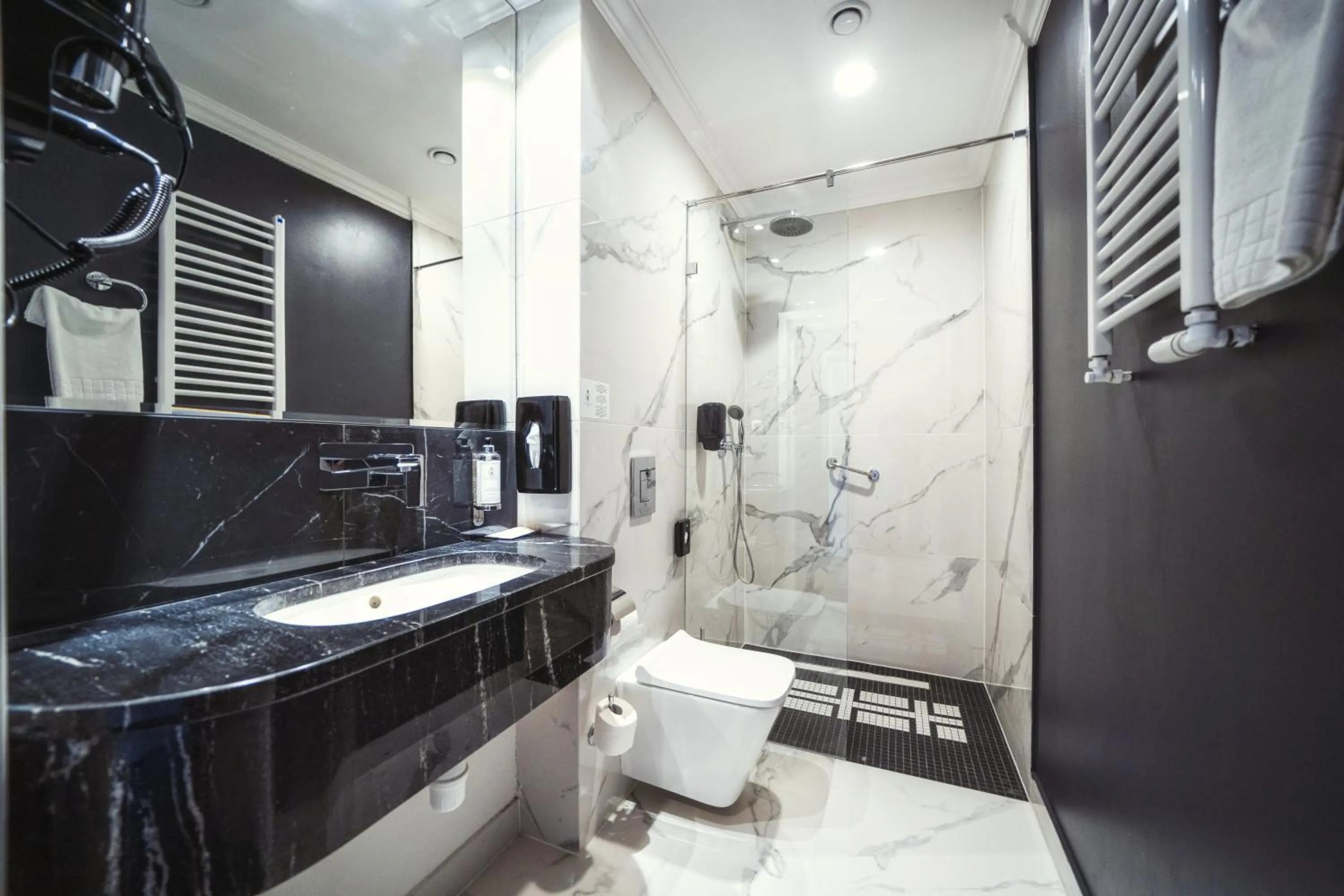 Bathroom in Hotel Pałac Alexandrinum