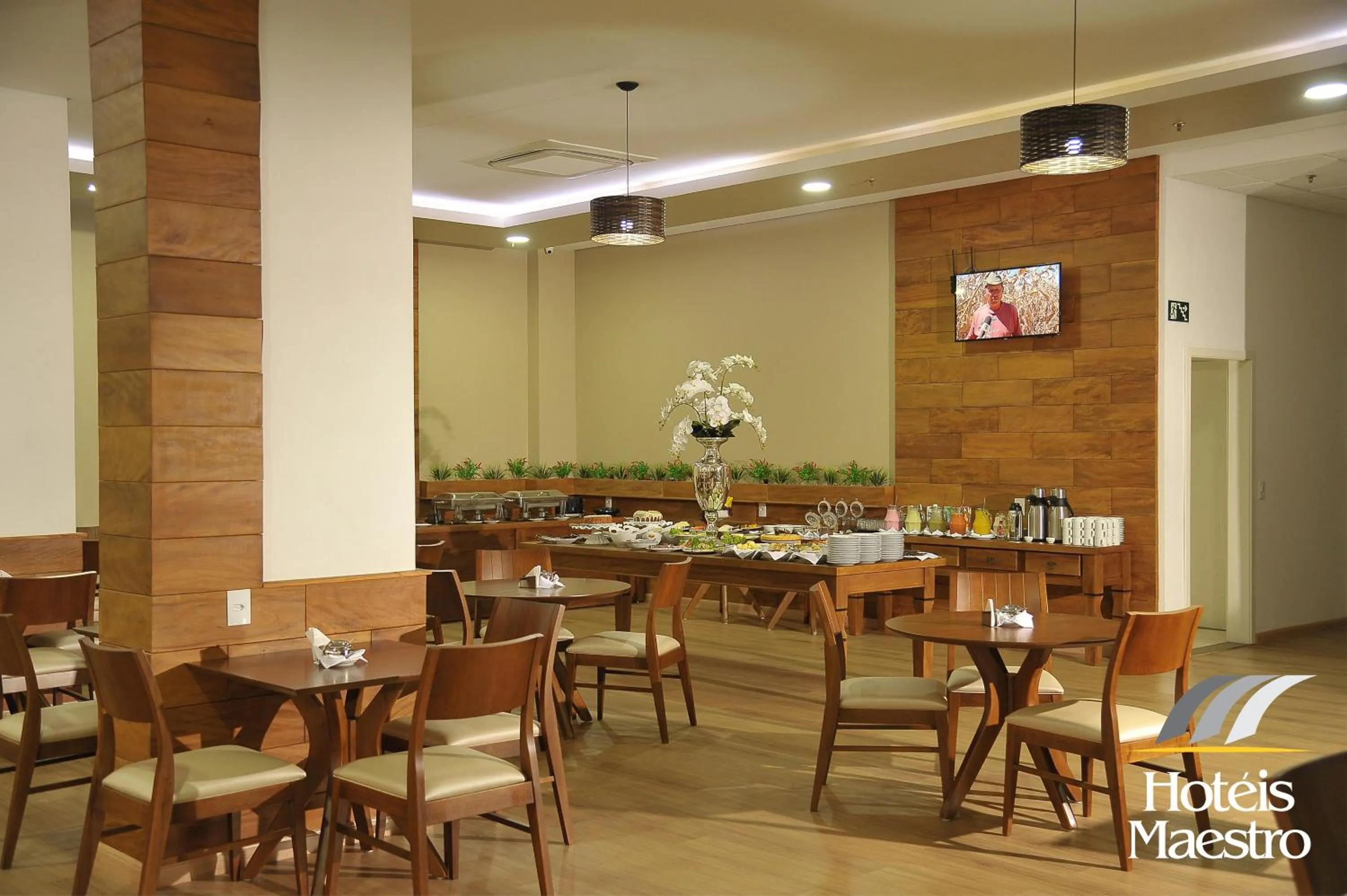 Restaurant/places to eat in Hotel Maestro Premium Cascavel