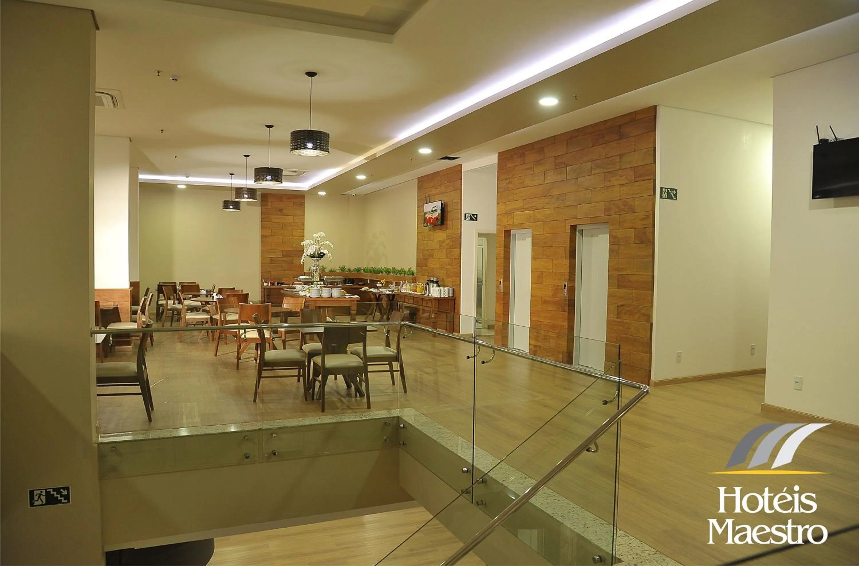 Restaurant/places to eat in Hotel Maestro Premium Cascavel
