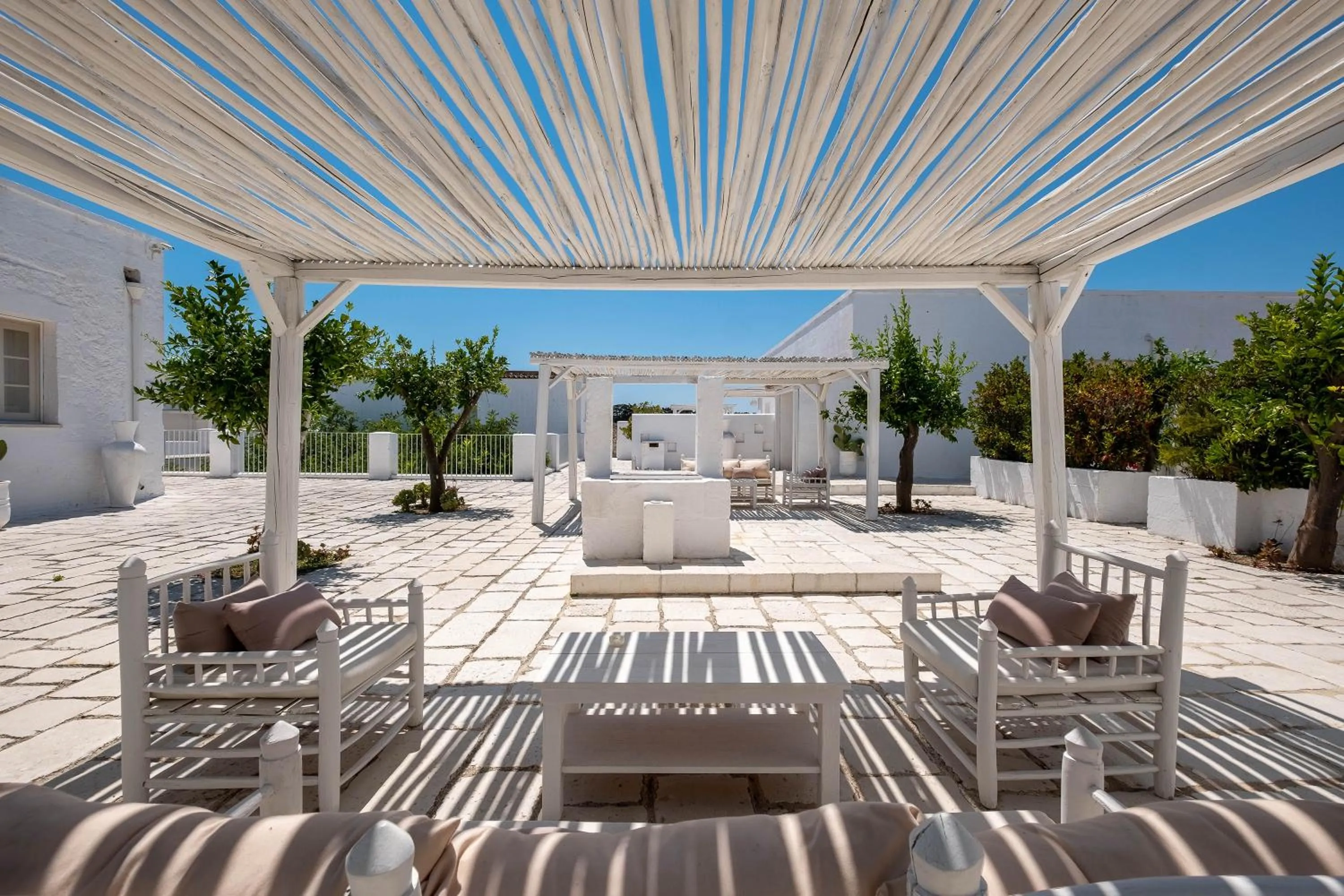 Seating area in Baglioni Masseria Muzza Resort & Spa