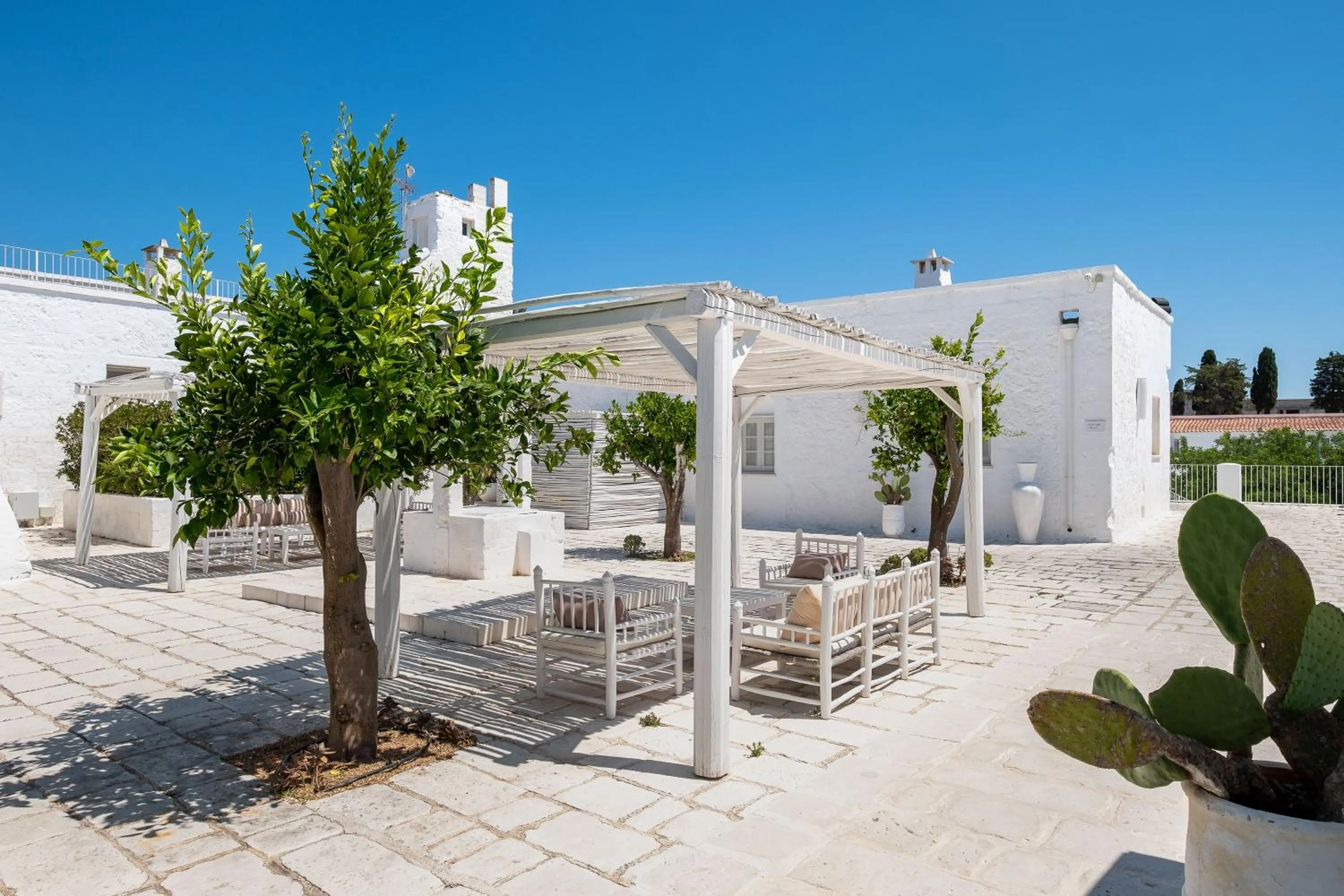 Balcony/Terrace in Baglioni Masseria Muzza Resort & Spa