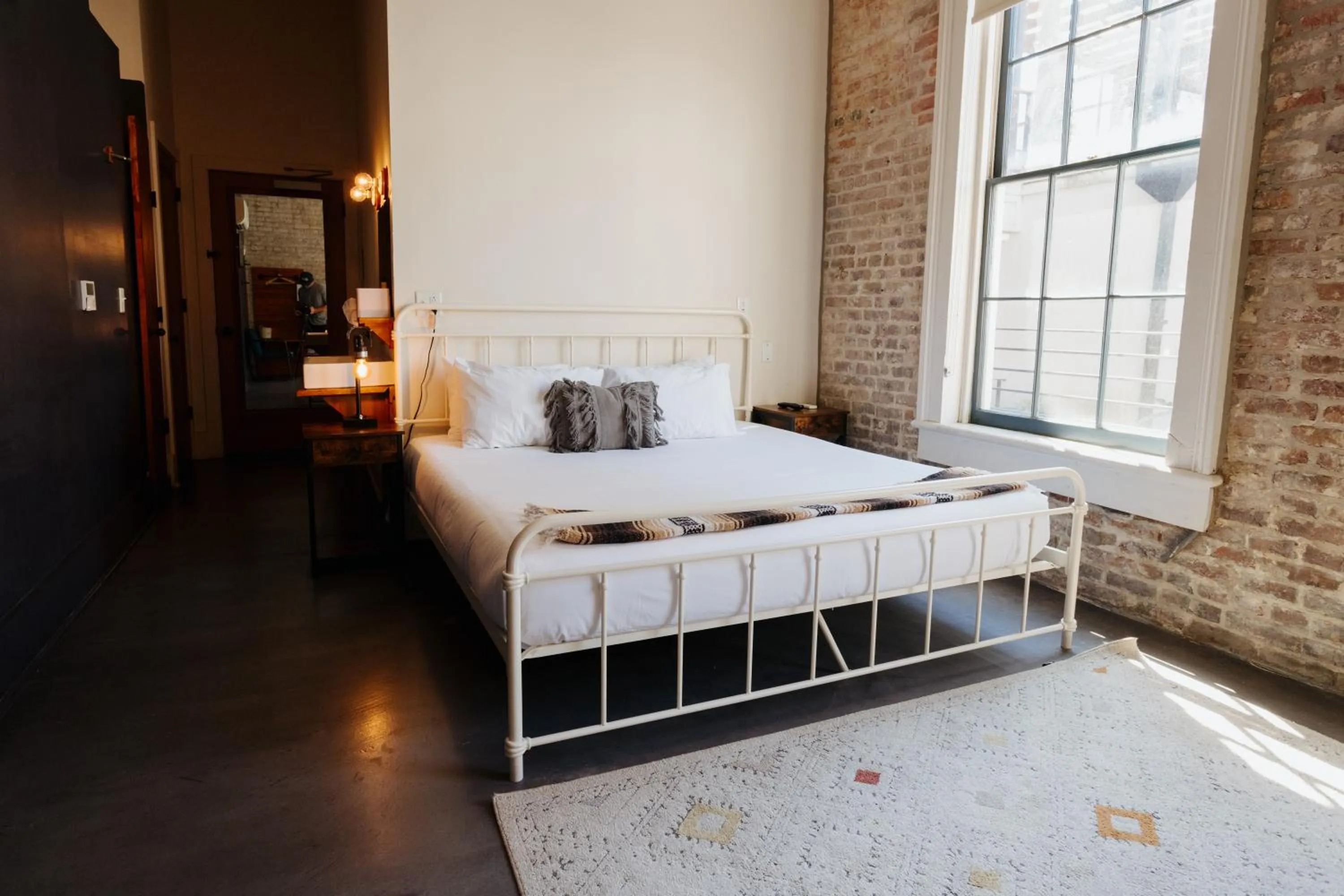 Bed in Catahoula Hotel New Orleans